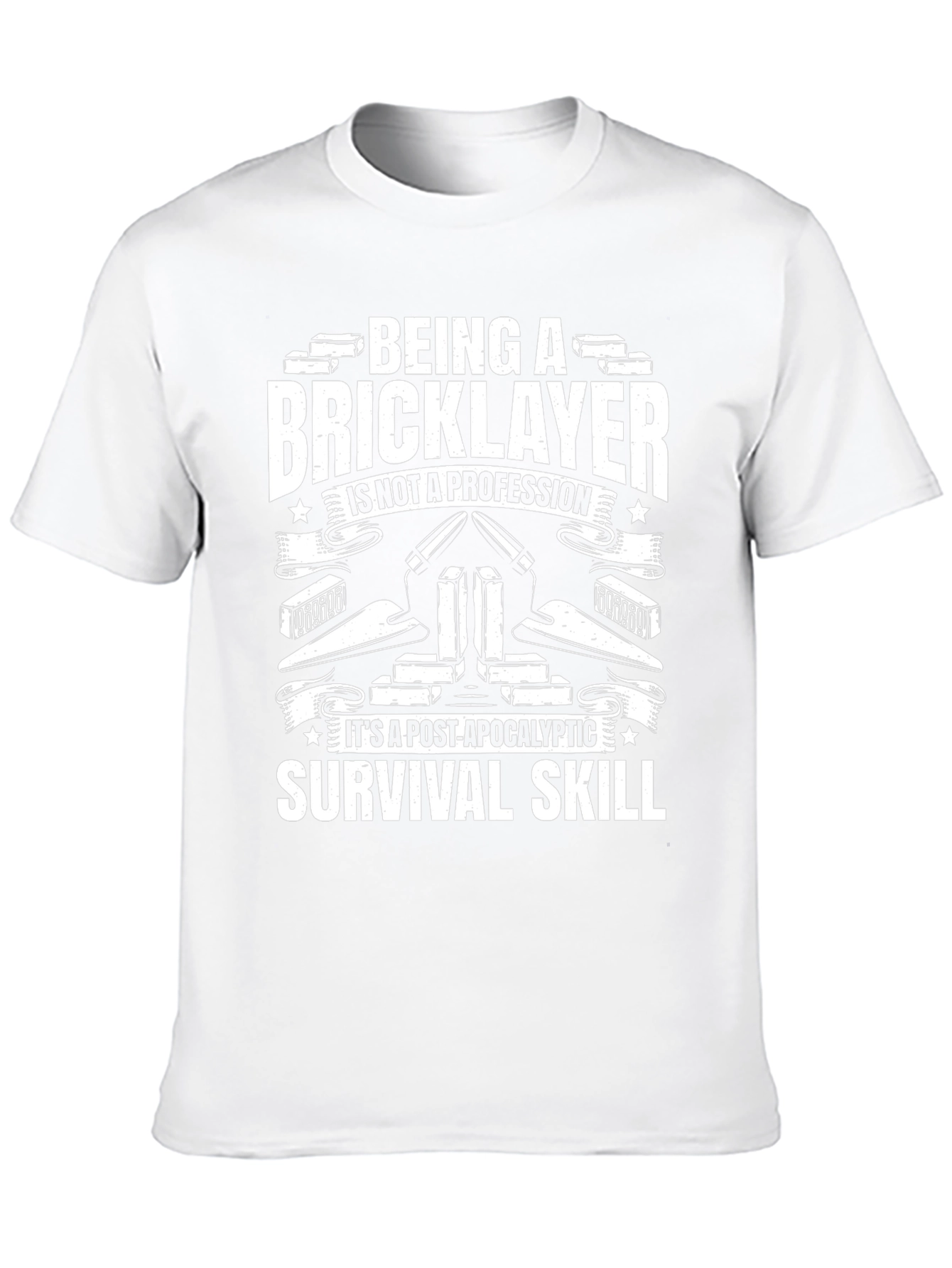 Bricklayer Survival Skill Graphic Tee