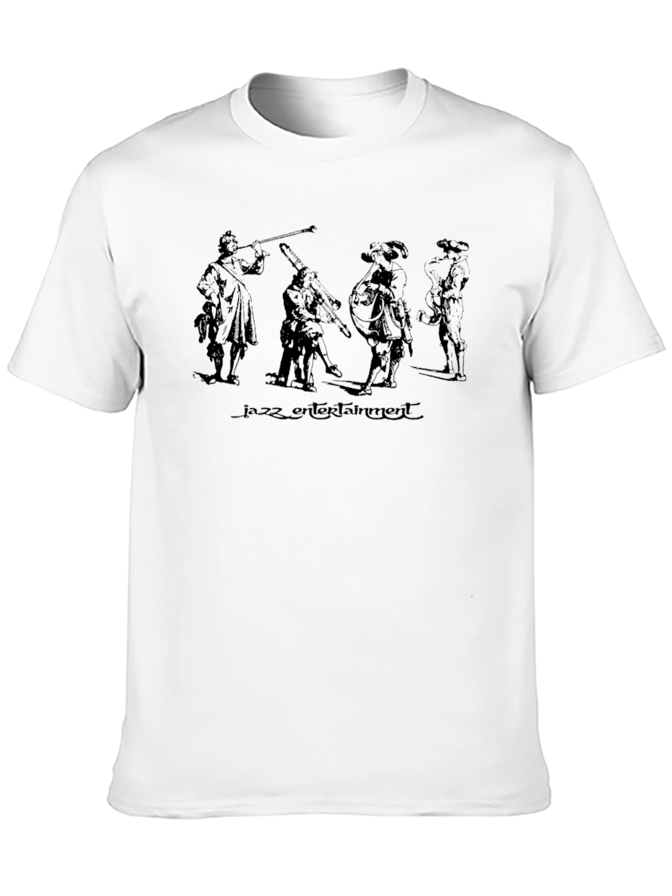 Jazz Entertainment Graphic T-Shirt - Black
