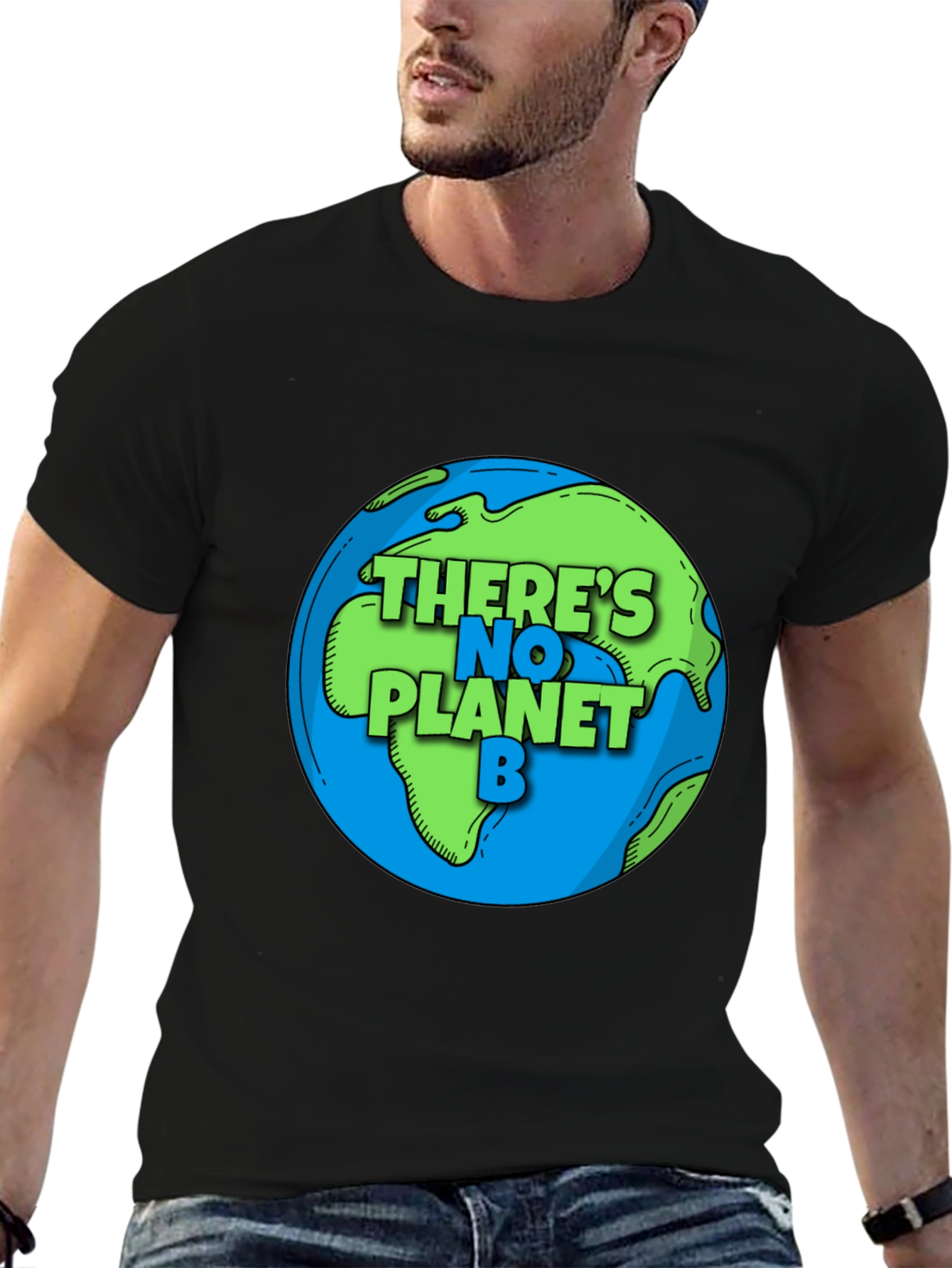 Theres No Planet B Earth Graphic Tee