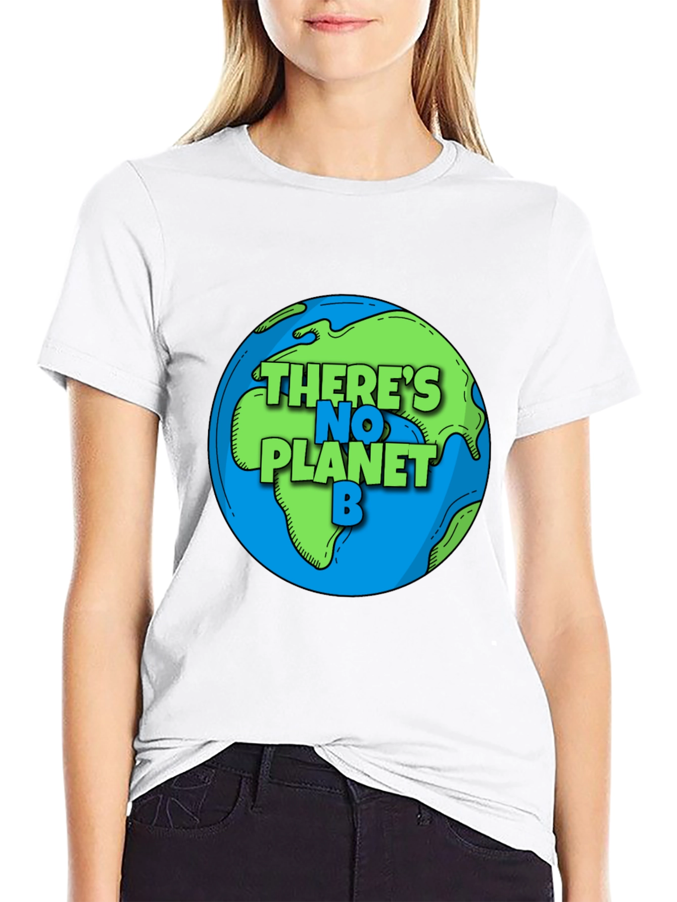 Theres No Planet B Earth Graphic Tee