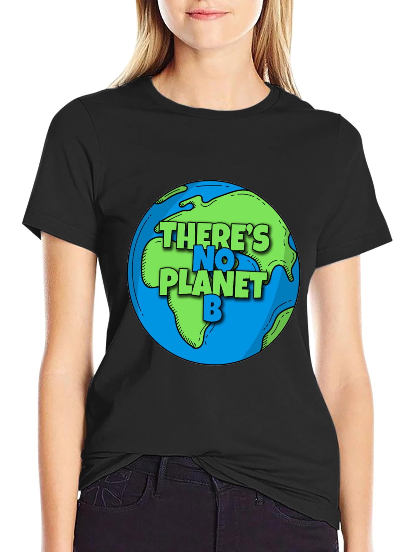 Theres No Planet B Earth Graphic Tee