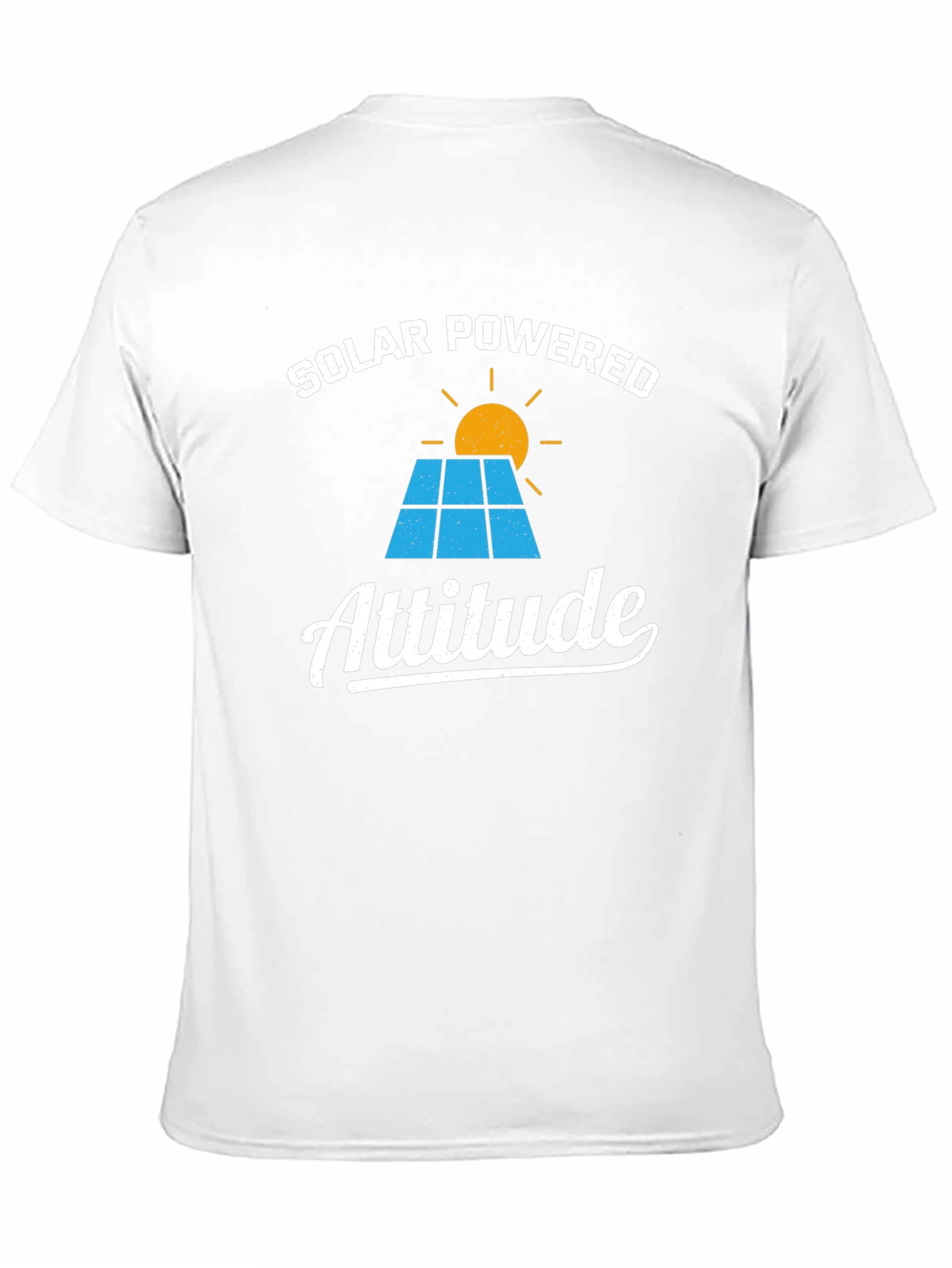 Solar Powered Attitude Graphic T-Shirt