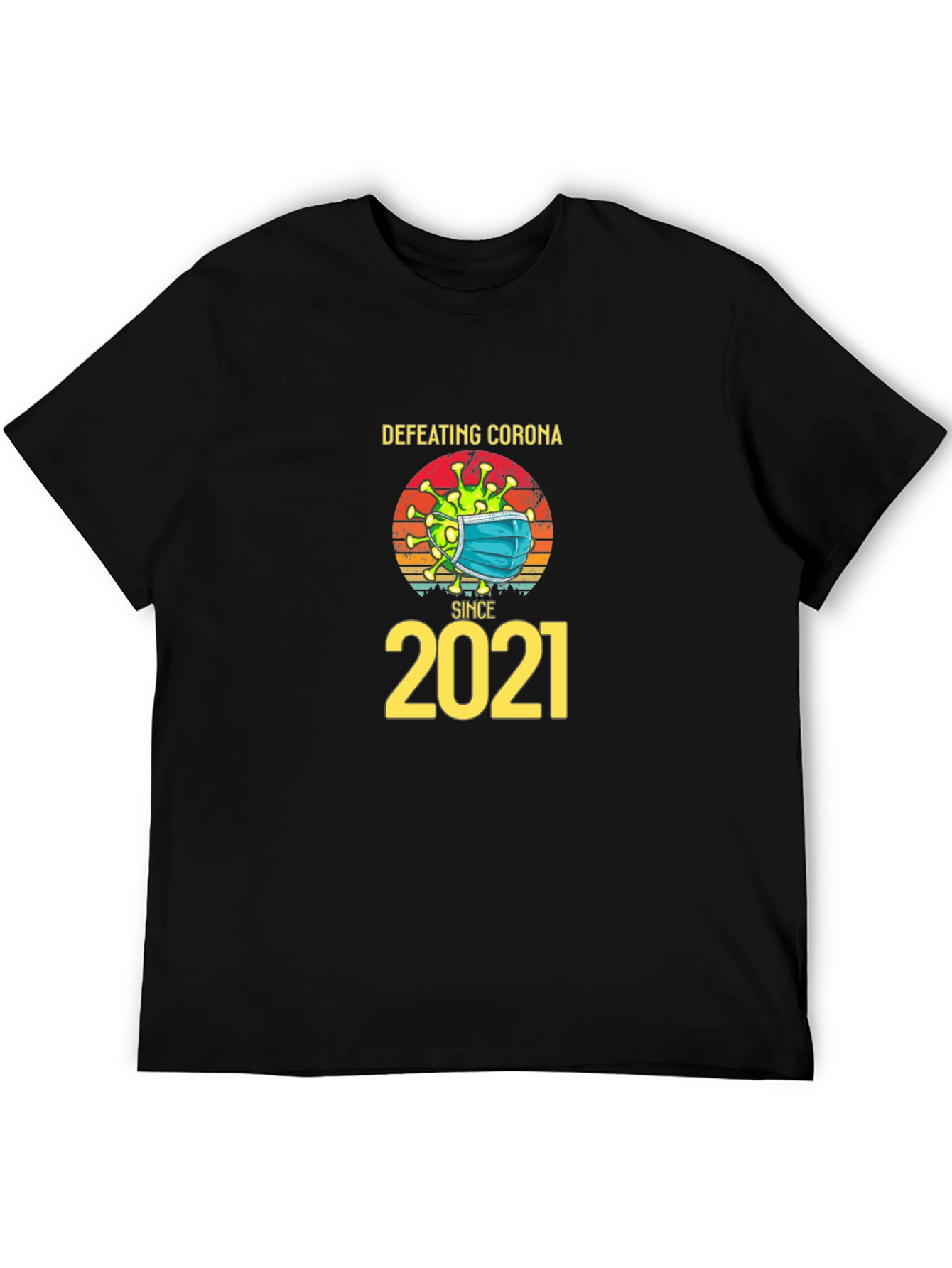 Defeating Corona Since 2021 T-Shirt