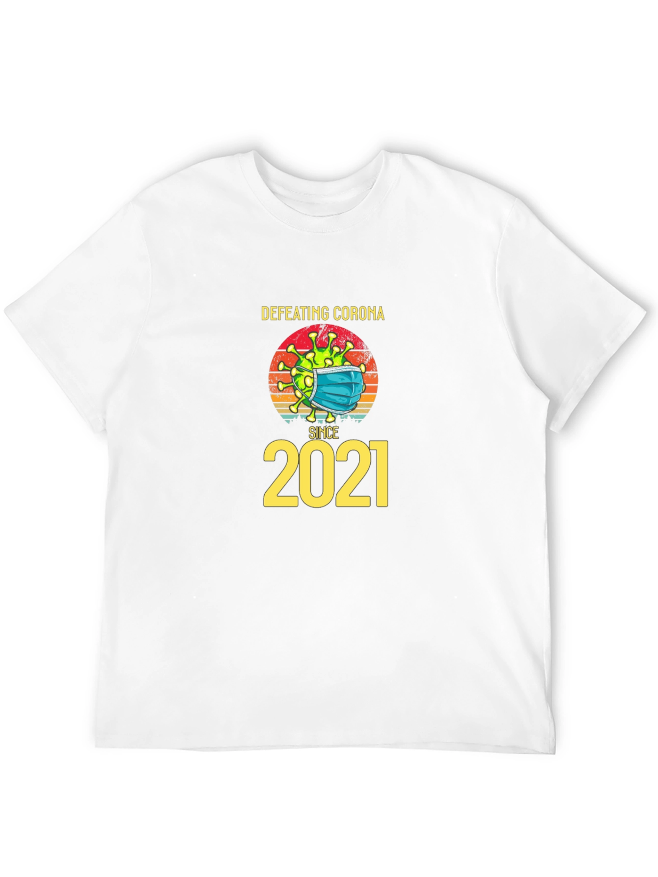 Defeating Corona Since 2021 T-Shirt
