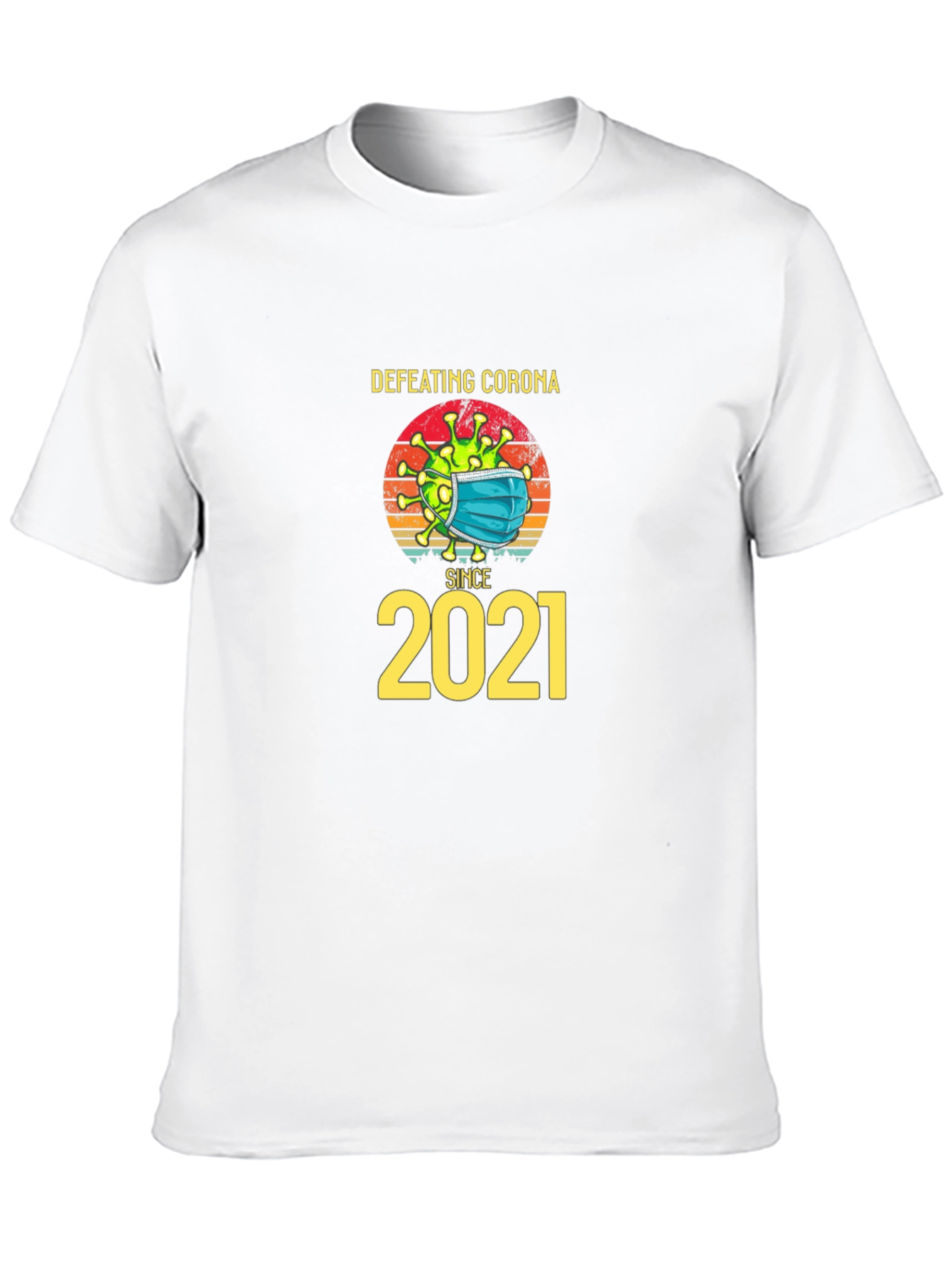 Defeating Corona Since 2021 T-Shirt
