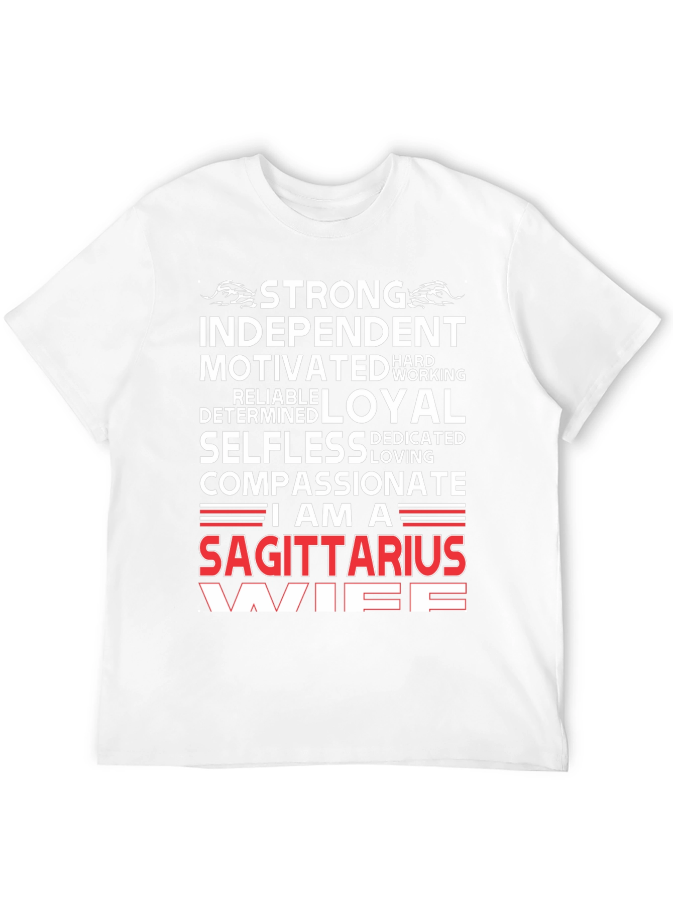 Sagittarius Wife Graphic Tee - Zodiac T-Shirt