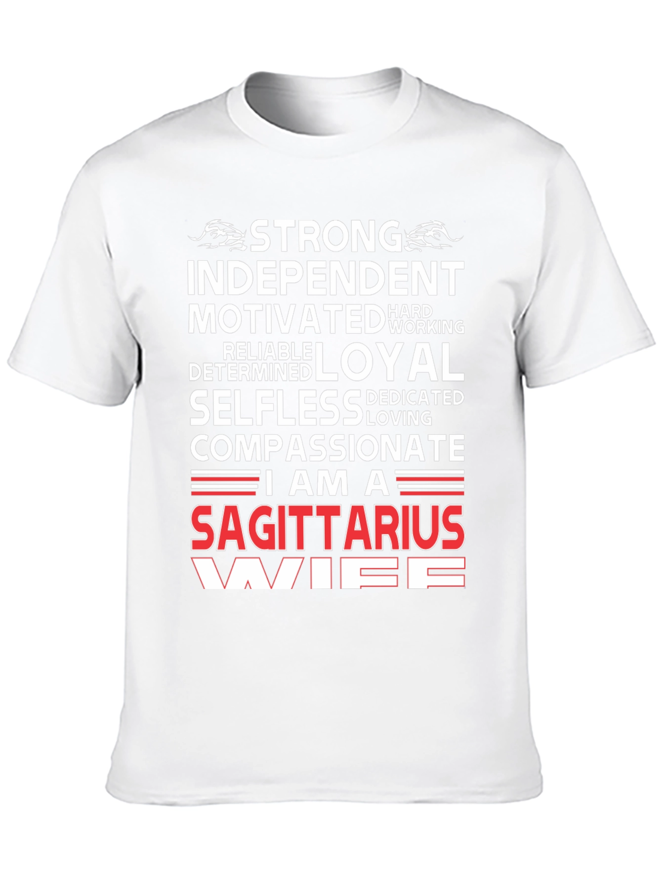 Sagittarius Wife Graphic Tee - Zodiac T-Shirt