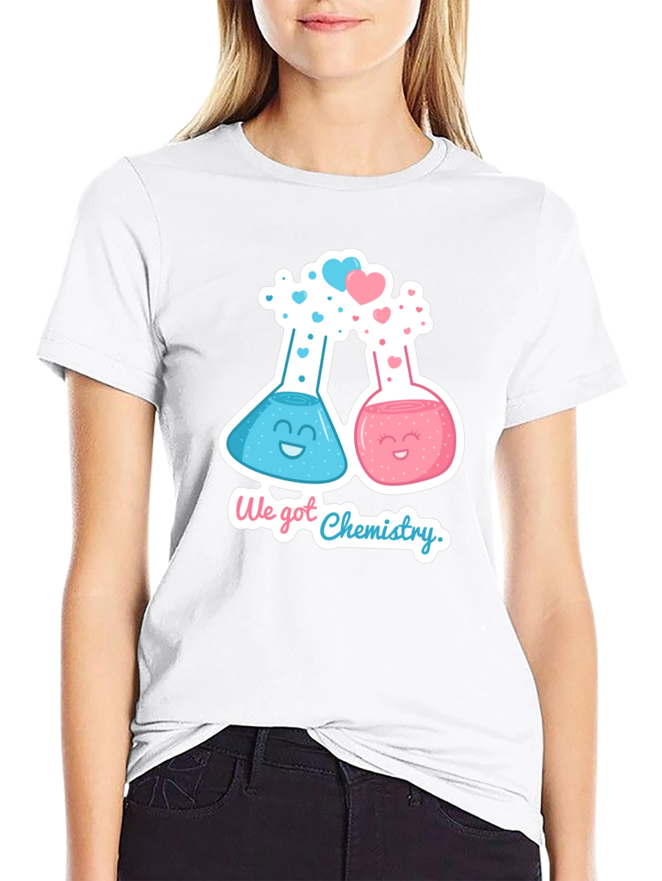 We Got Chemistry T-Shirt - Cute Science Love Tee