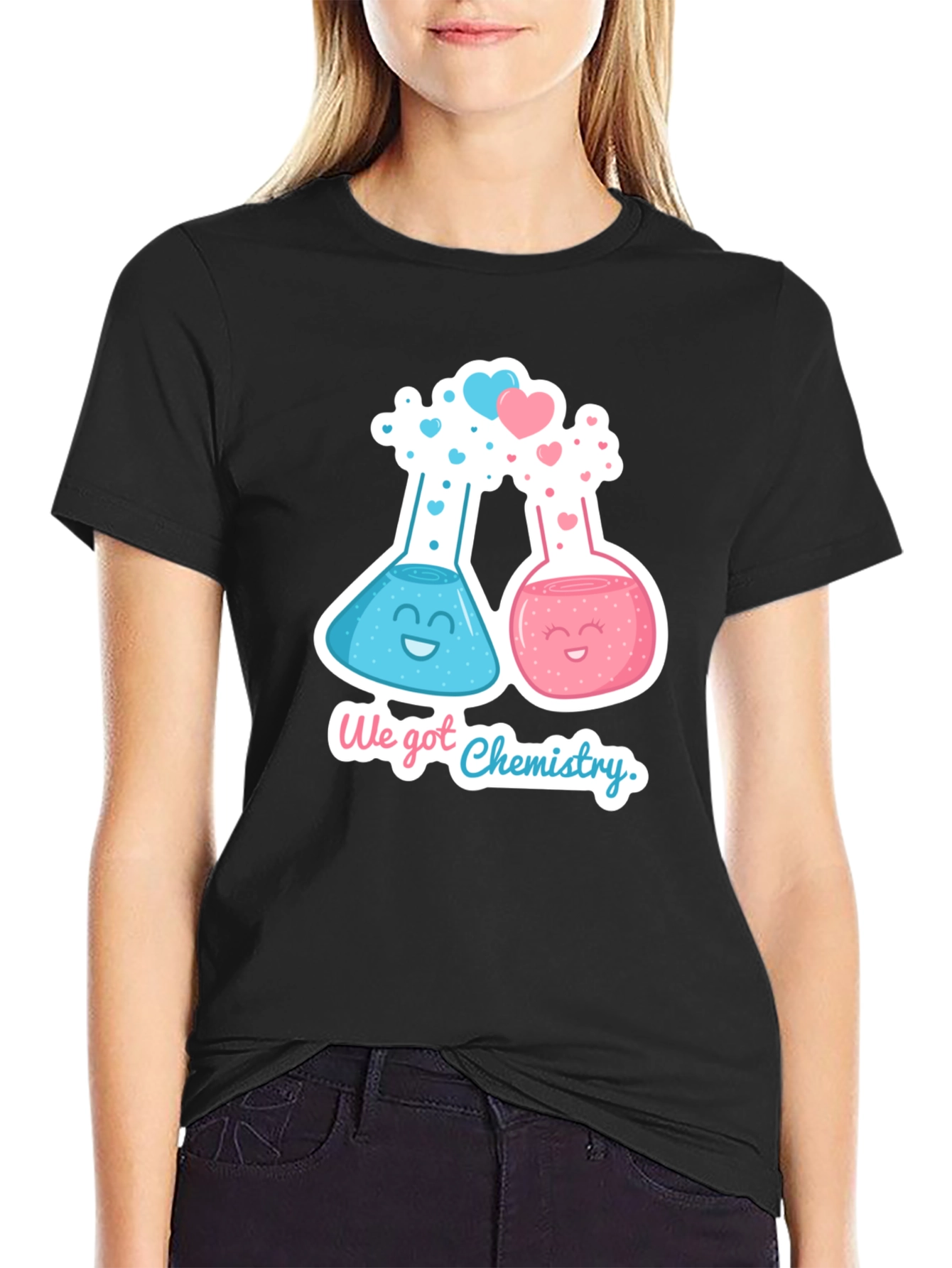 We Got Chemistry T-Shirt - Cute Science Love Tee