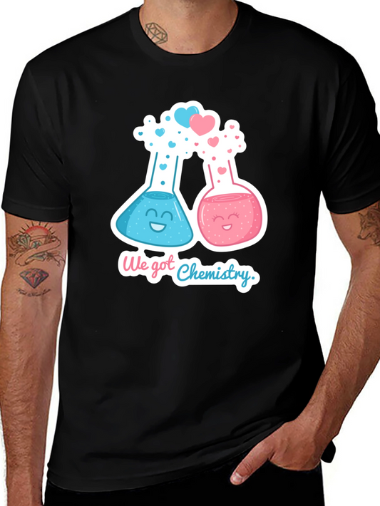 We Got Chemistry T-Shirt - Cute Science Love Tee