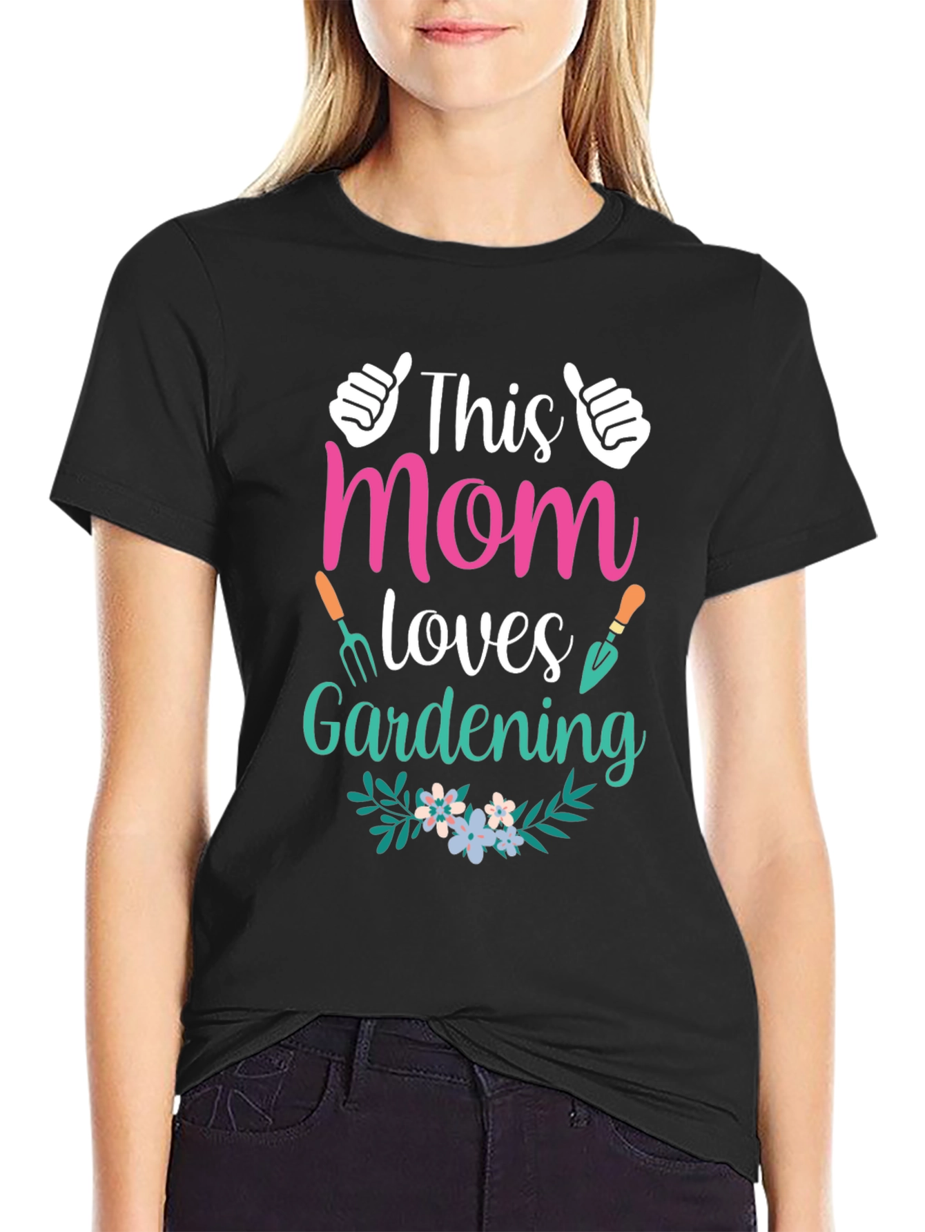 Gardening Mom Graphic T-Shirt