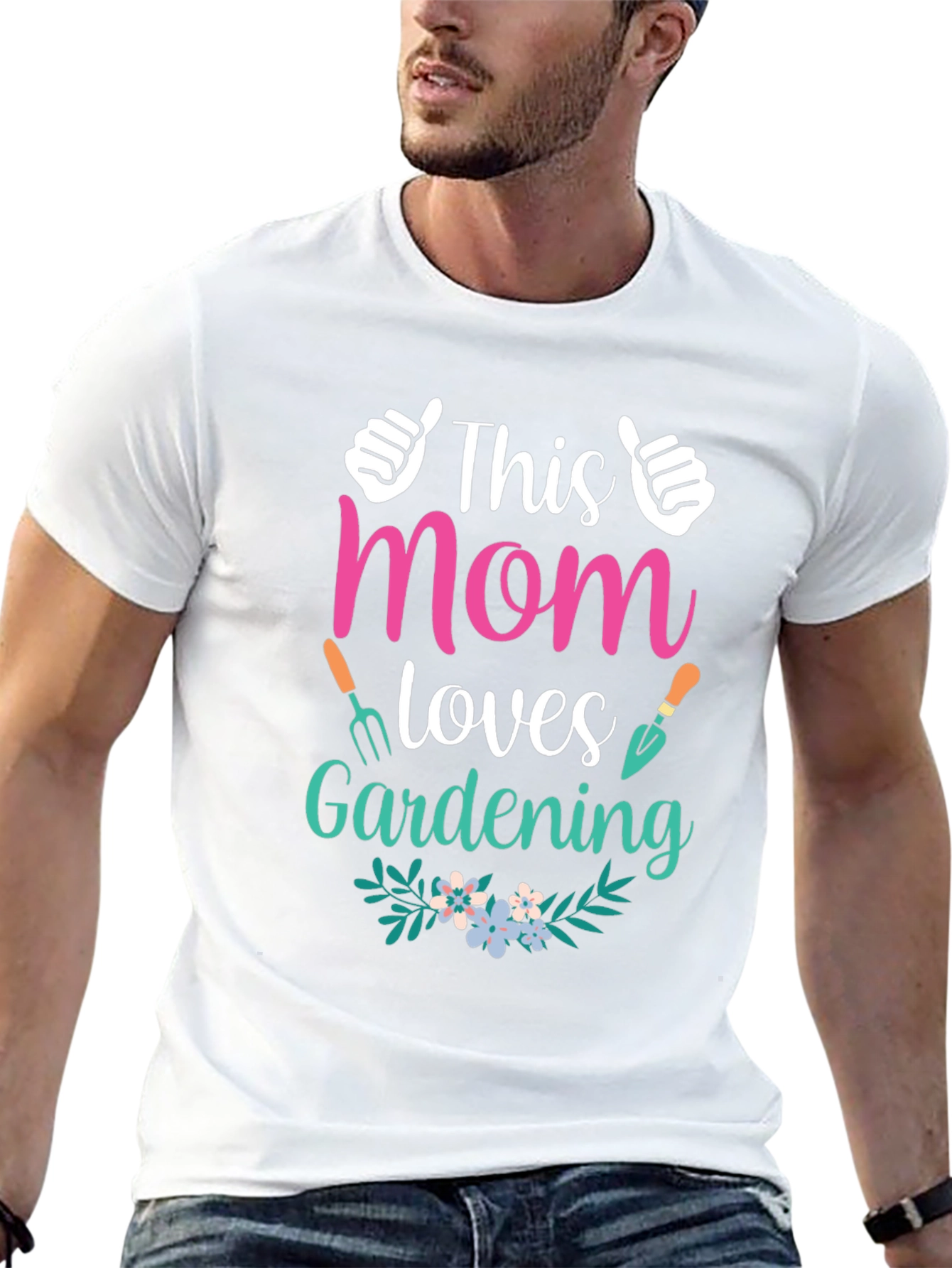 Gardening Mom Graphic T-Shirt