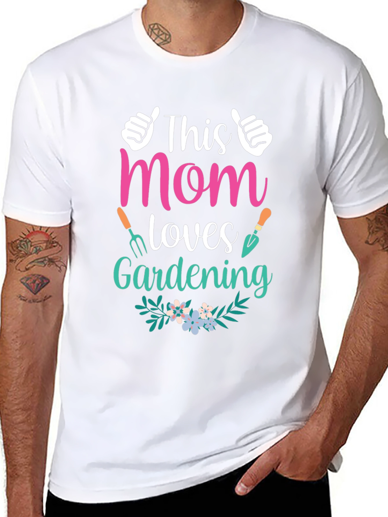 Gardening Mom Graphic T-Shirt