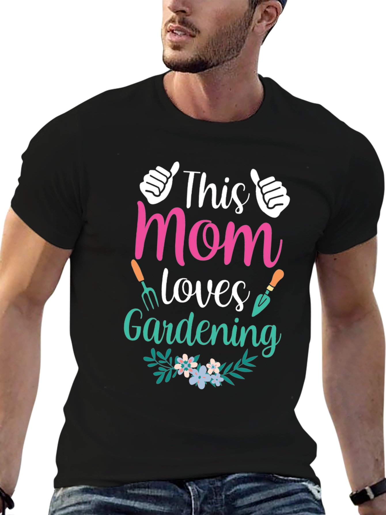 Gardening Mom Graphic T-Shirt