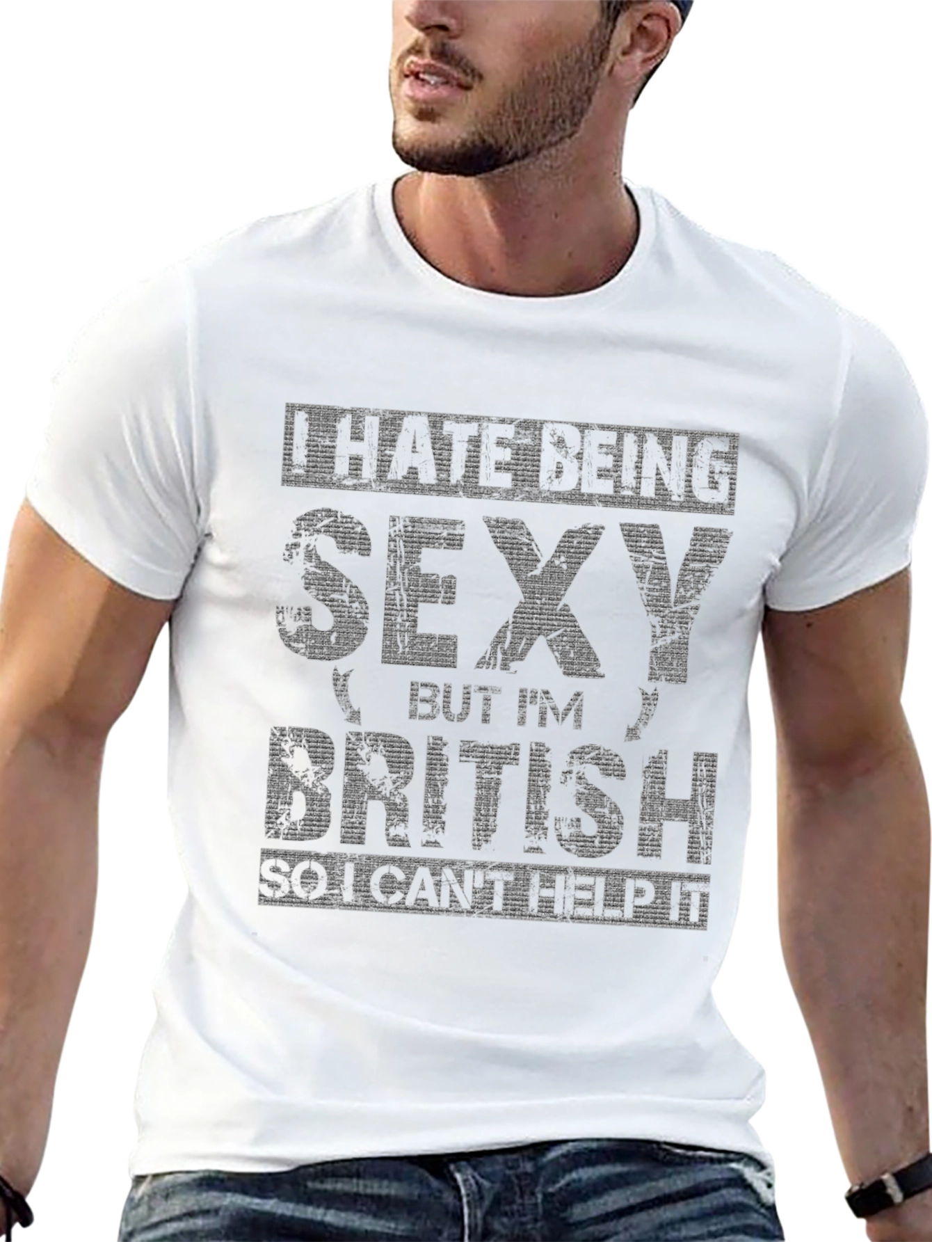 Funny British Sexy Graphic T-Shirt