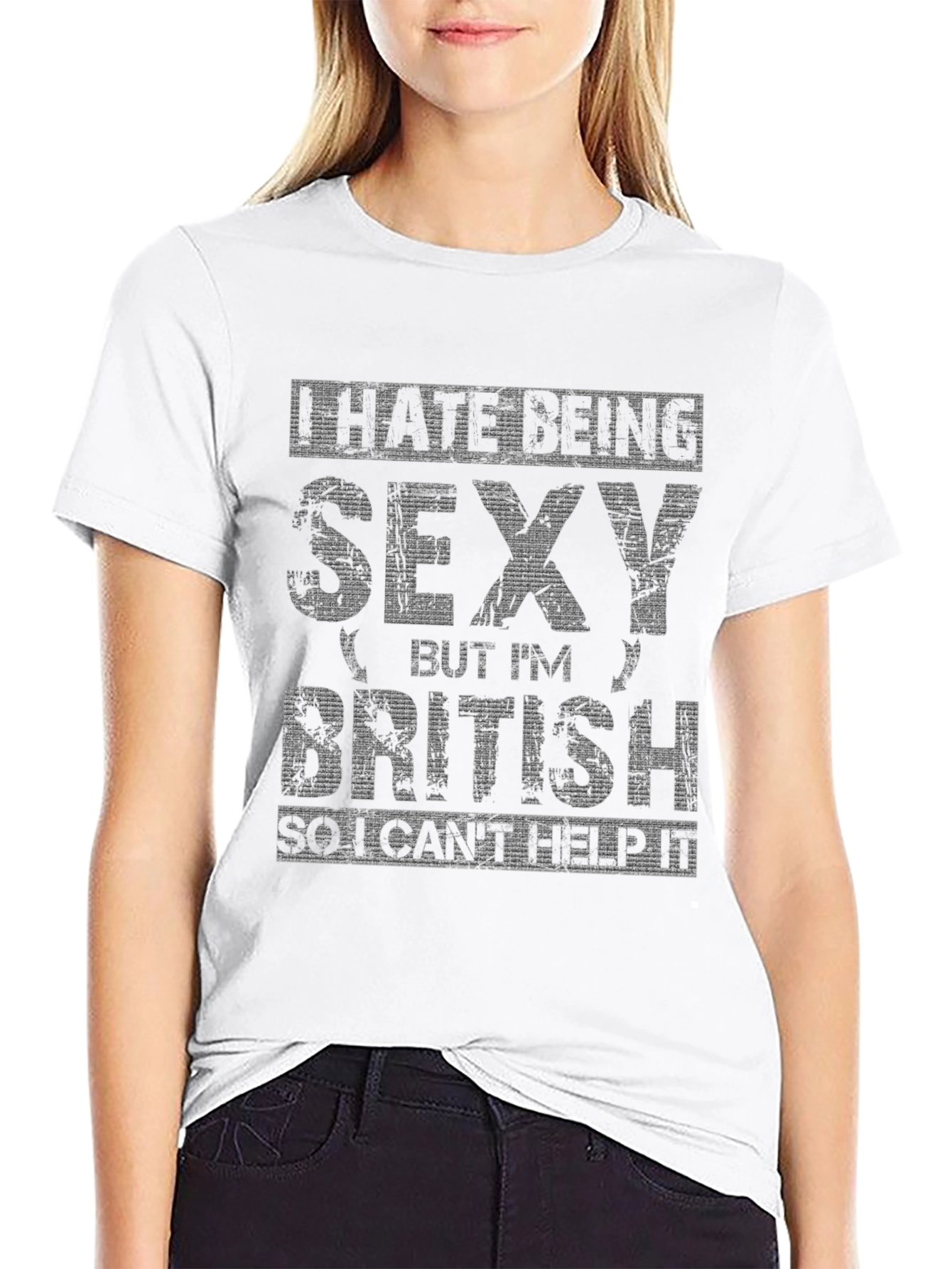 Funny British Sexy Graphic T-Shirt