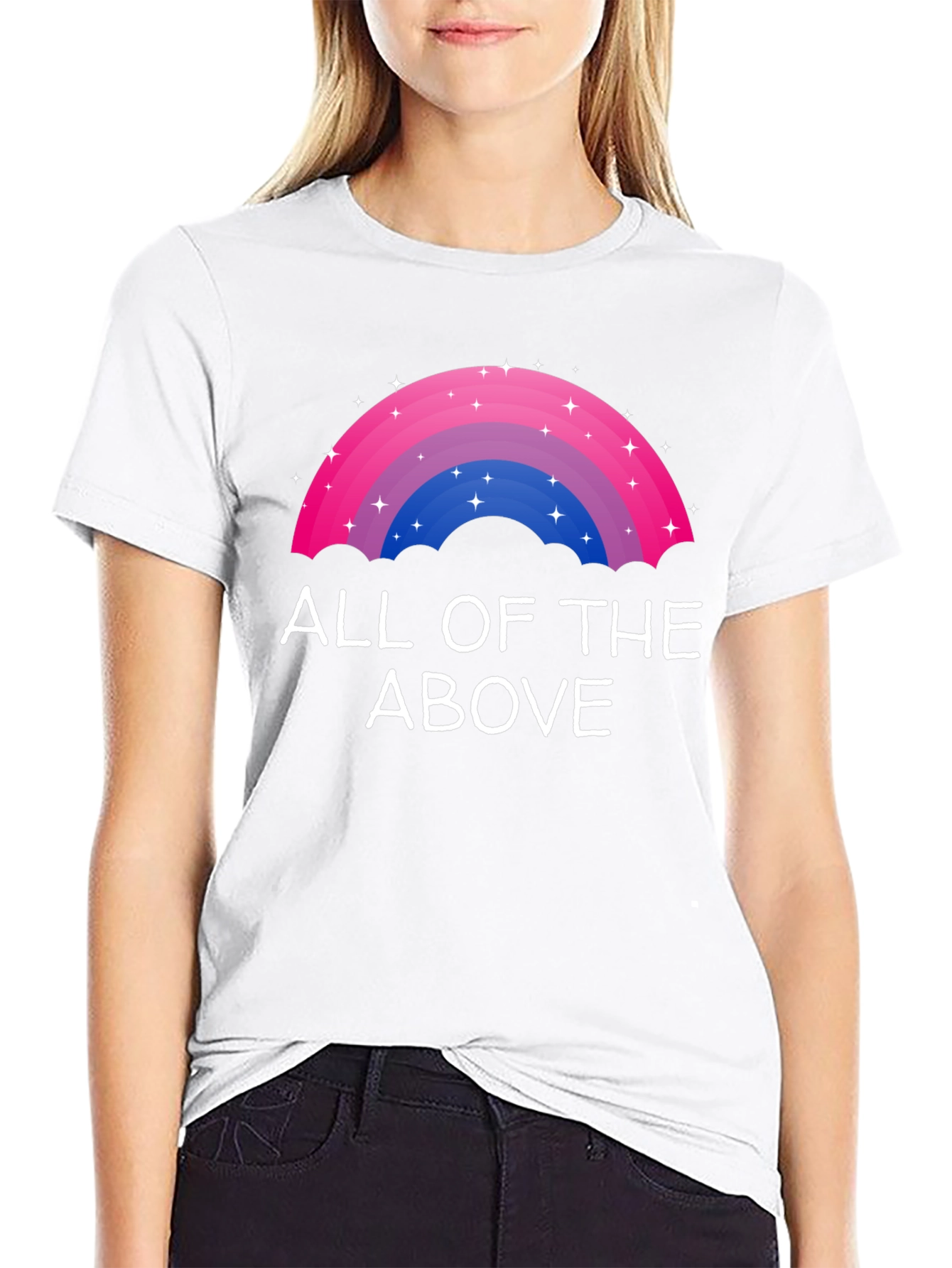 Bisexual Pride Rainbow All of the Above T-Shirt