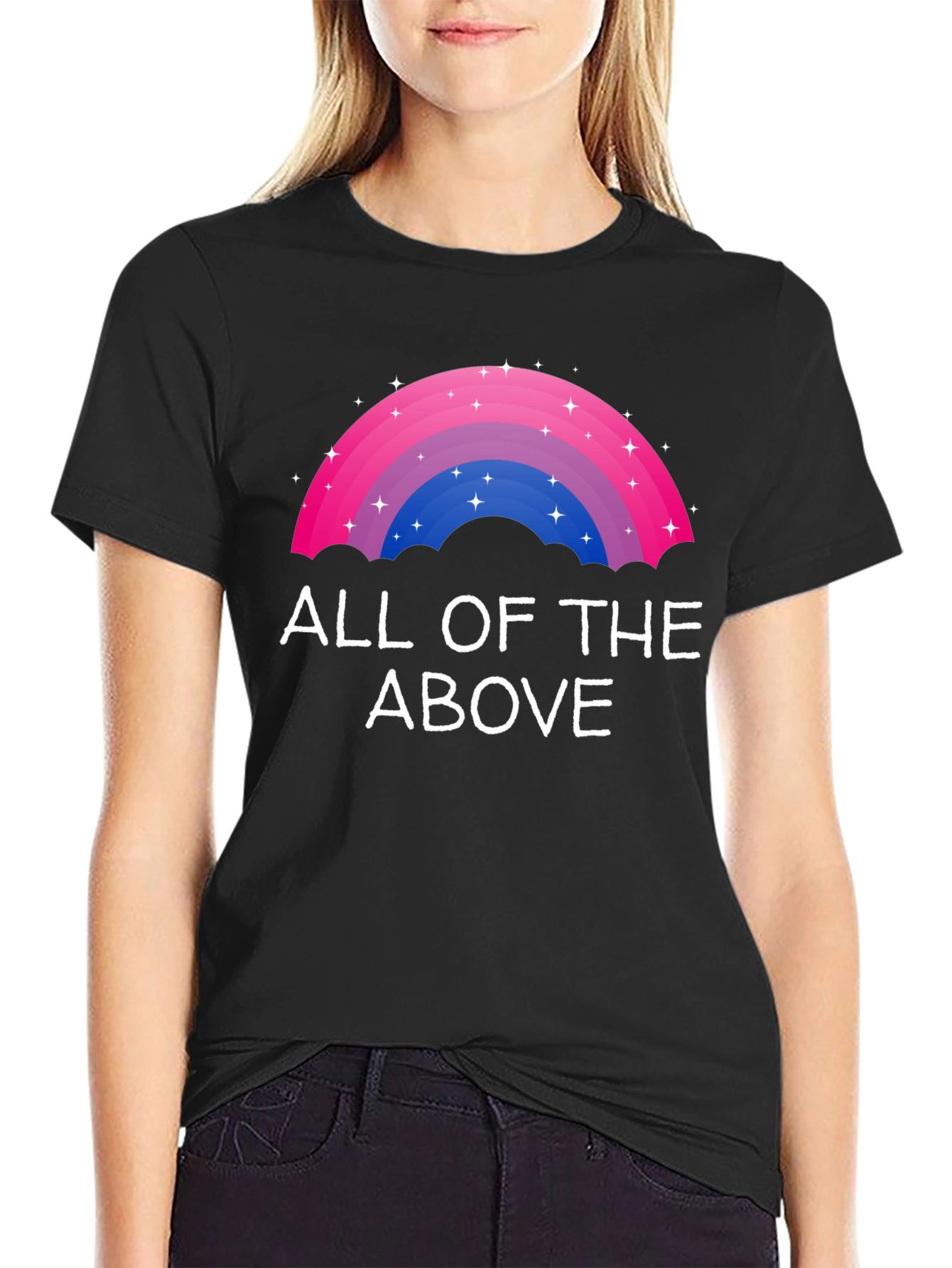Bisexual Pride Rainbow All of the Above T-Shirt