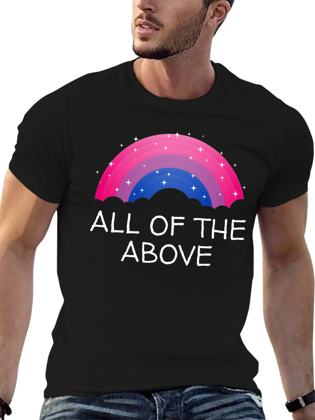 Bisexual Pride Rainbow All of the Above T-Shirt