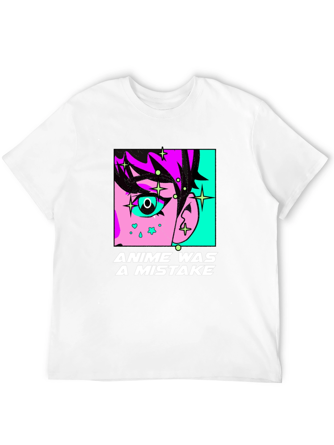 Anime Mistake Graphic T-Shirt