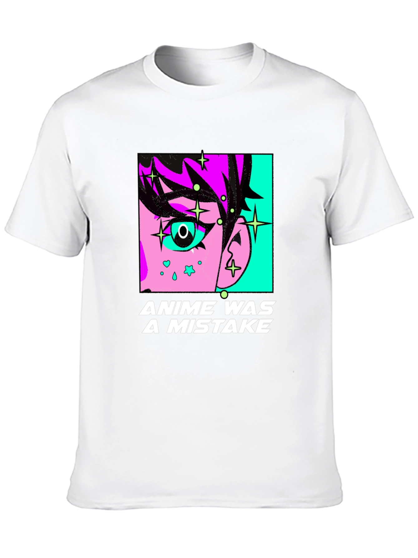 Anime Mistake Graphic T-Shirt