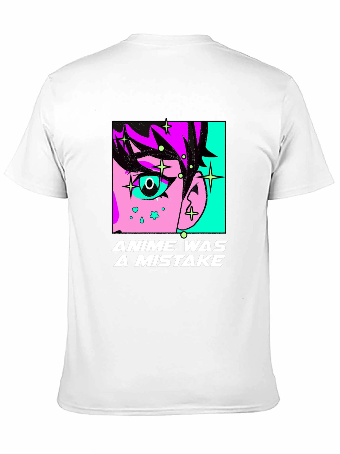 Anime Mistake Graphic T-Shirt