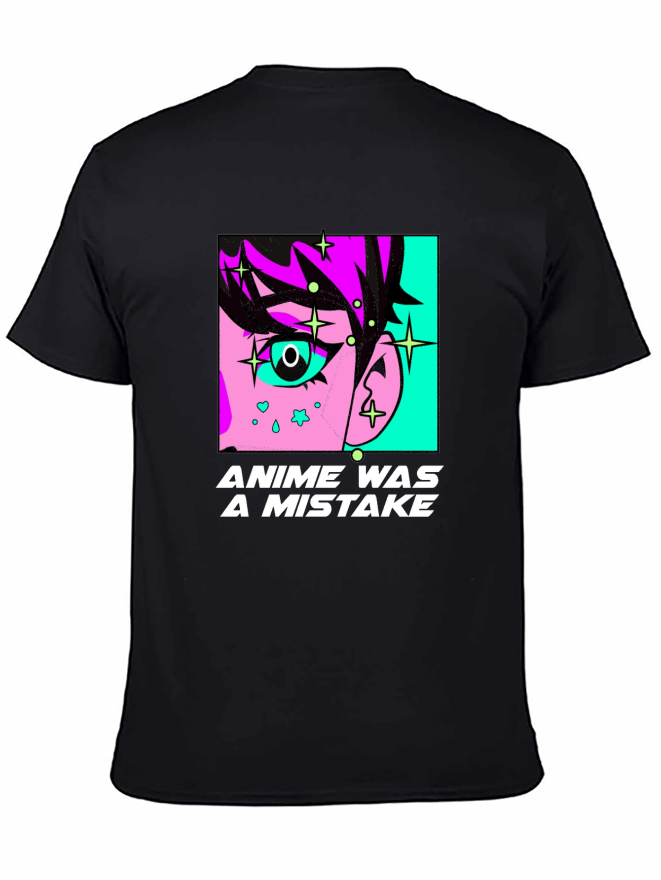 Anime Mistake Graphic T-Shirt