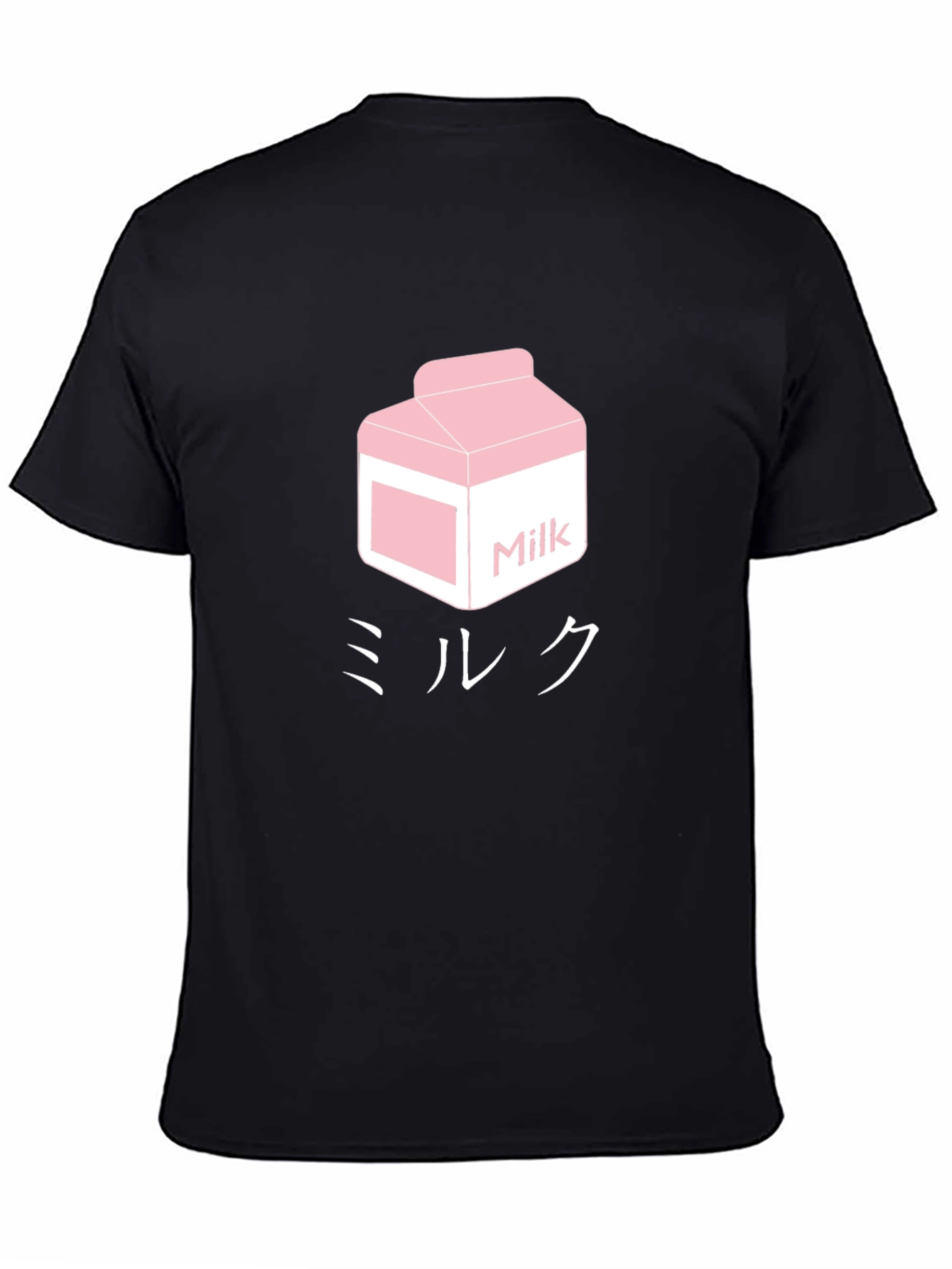 Milk Carton Graphic Tee - Kawaii Style