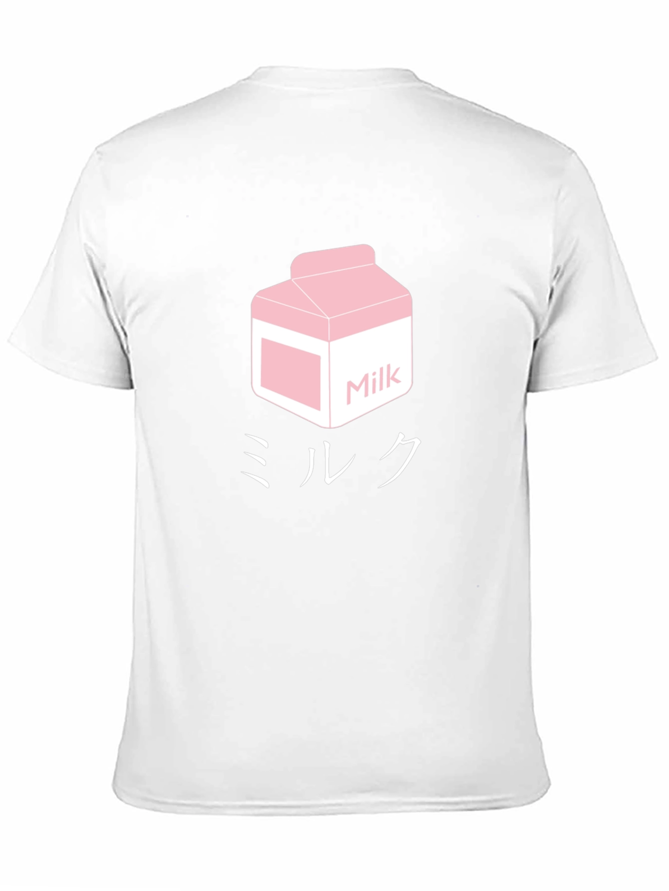 Milk Carton Graphic Tee - Kawaii Style