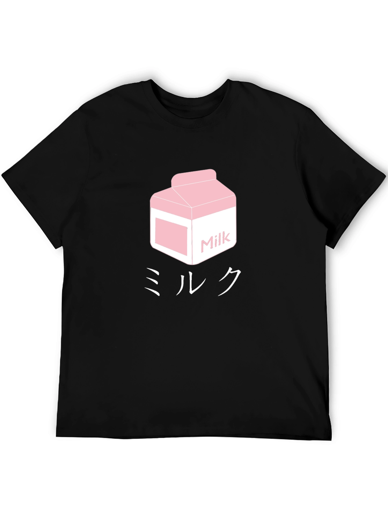 Milk Carton Graphic Tee - Kawaii Style