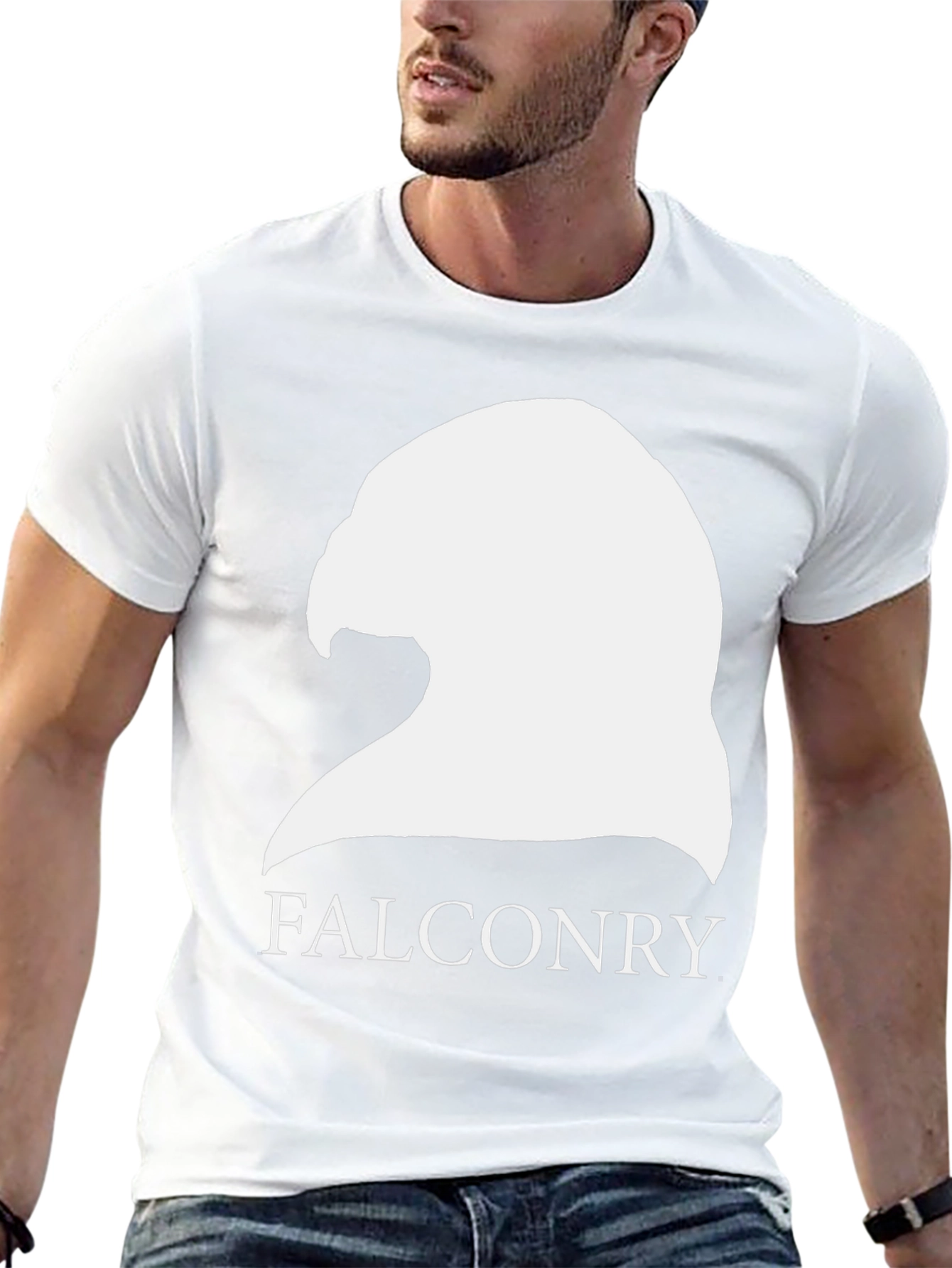 Falconry Graphic Tee - Bird Lovers Black T-Shirt