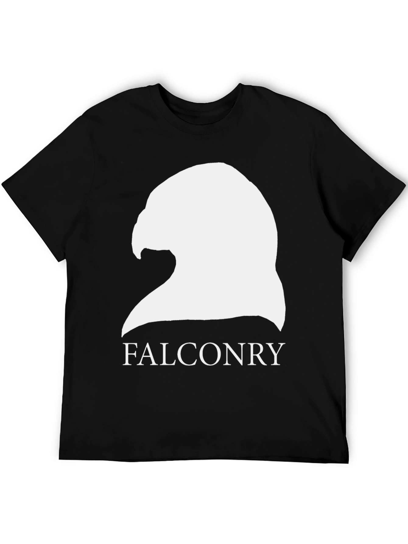 Falconry Graphic Tee - Bird Lovers Black T-Shirt