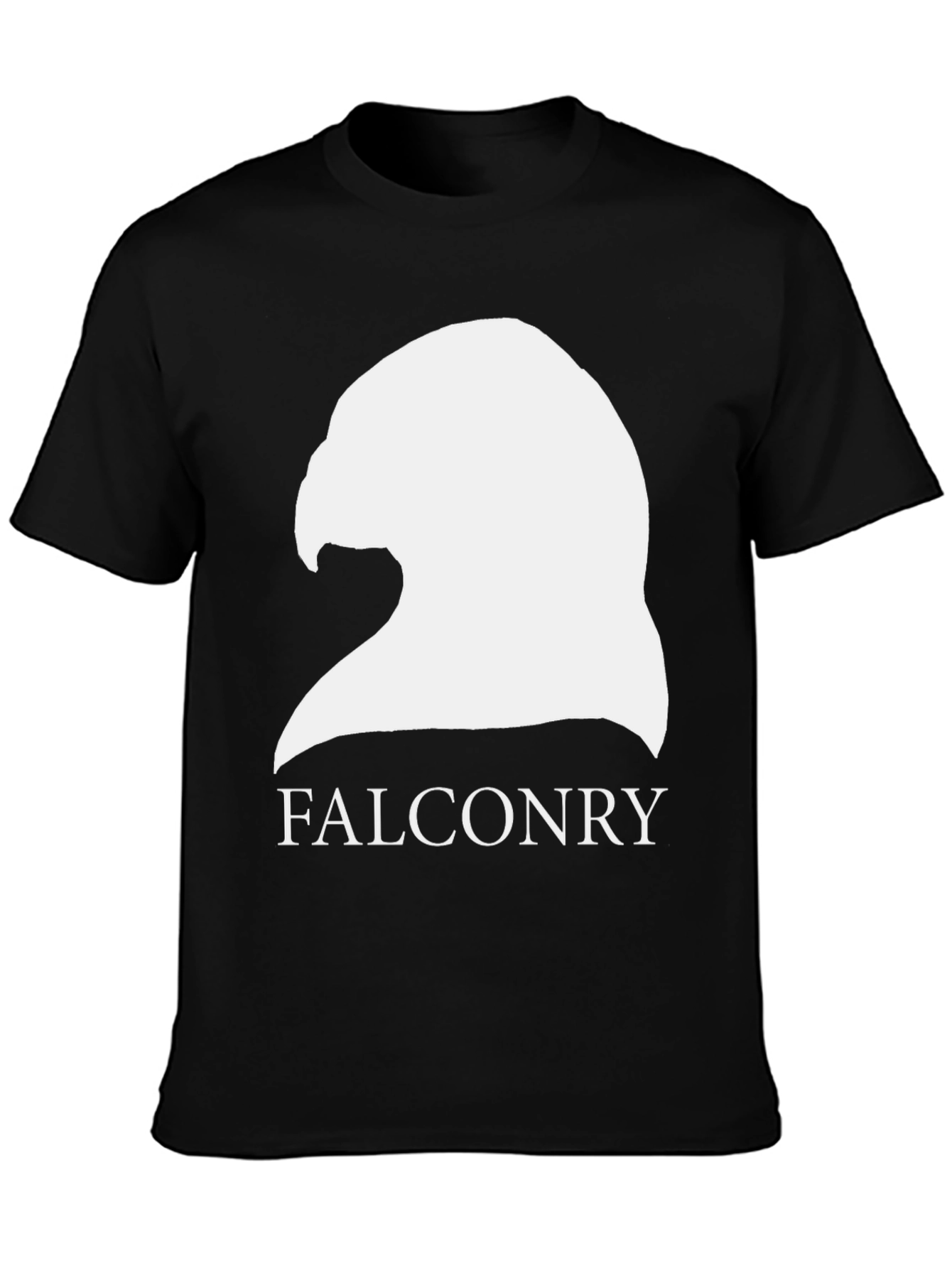Falconry Graphic Tee - Bird Lovers Black T-Shirt