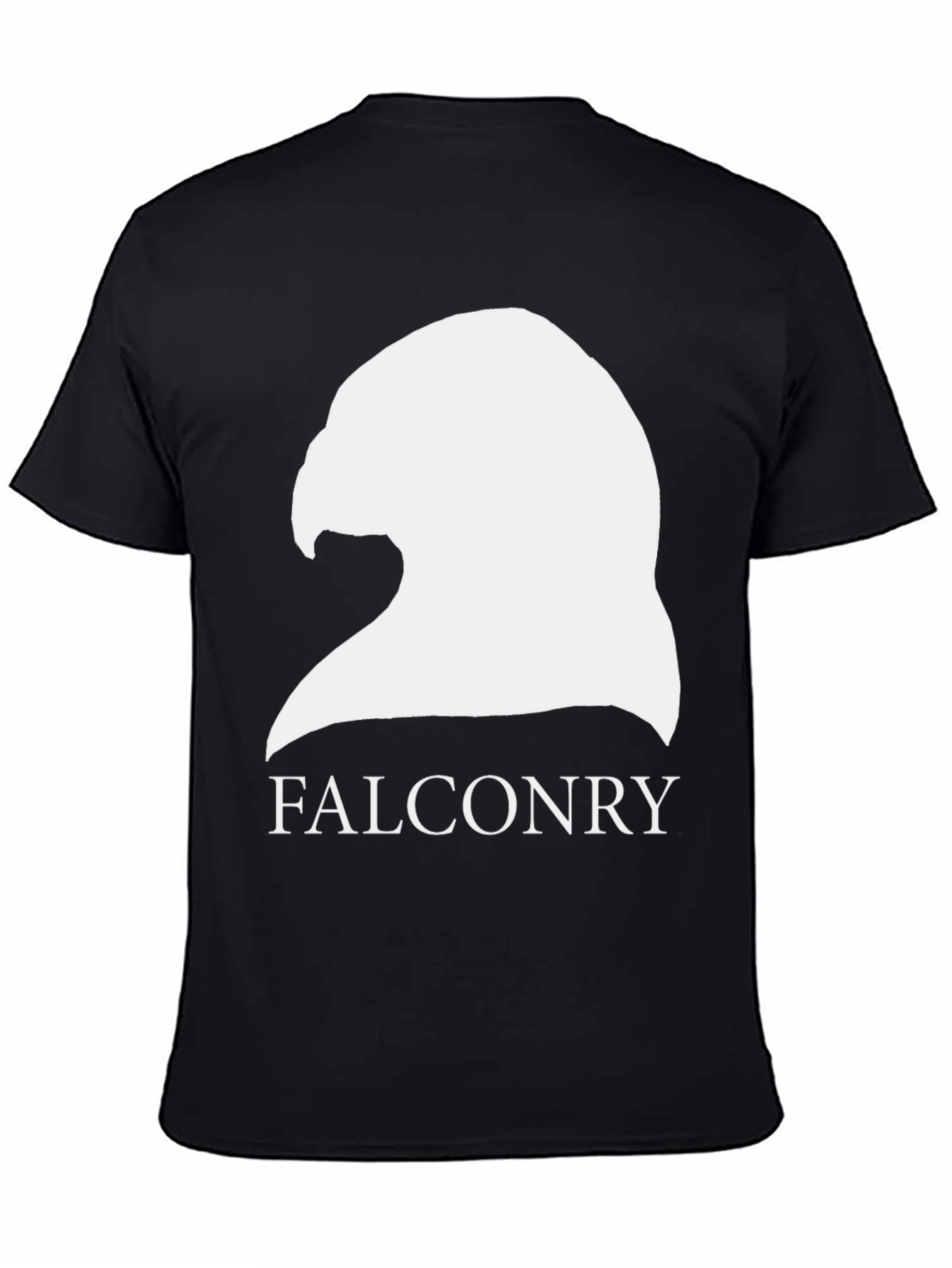 Falconry Graphic Tee - Bird Lovers Black T-Shirt