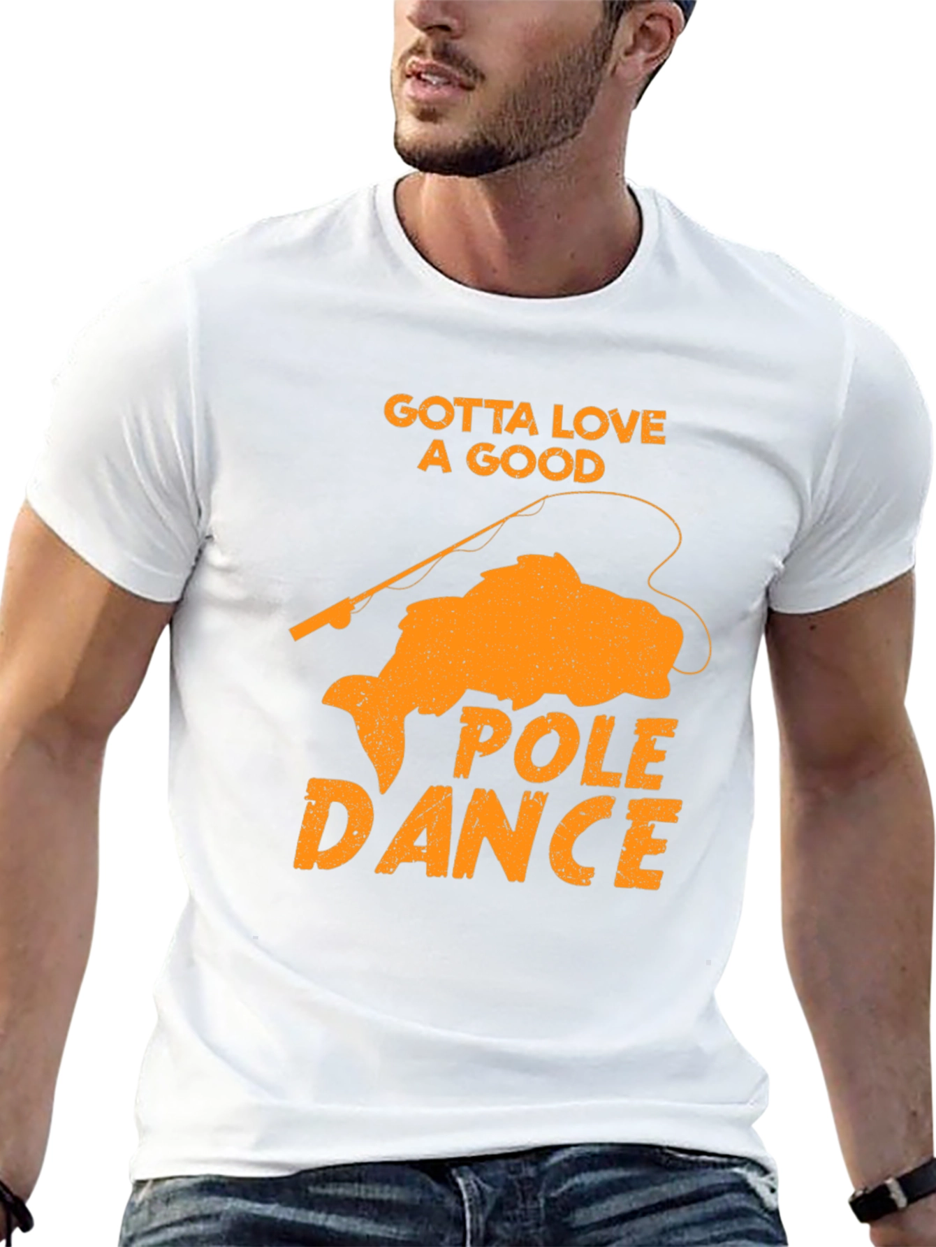 Gotta Love A Good Pole Dance Black Graphic Tee