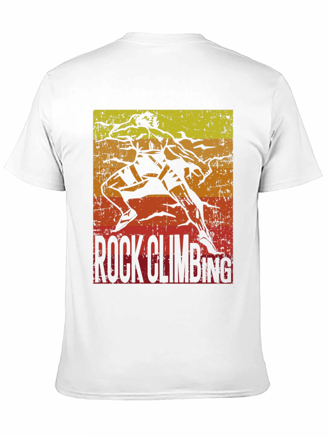 Rock Climbing Retro Graphic T-Shirt