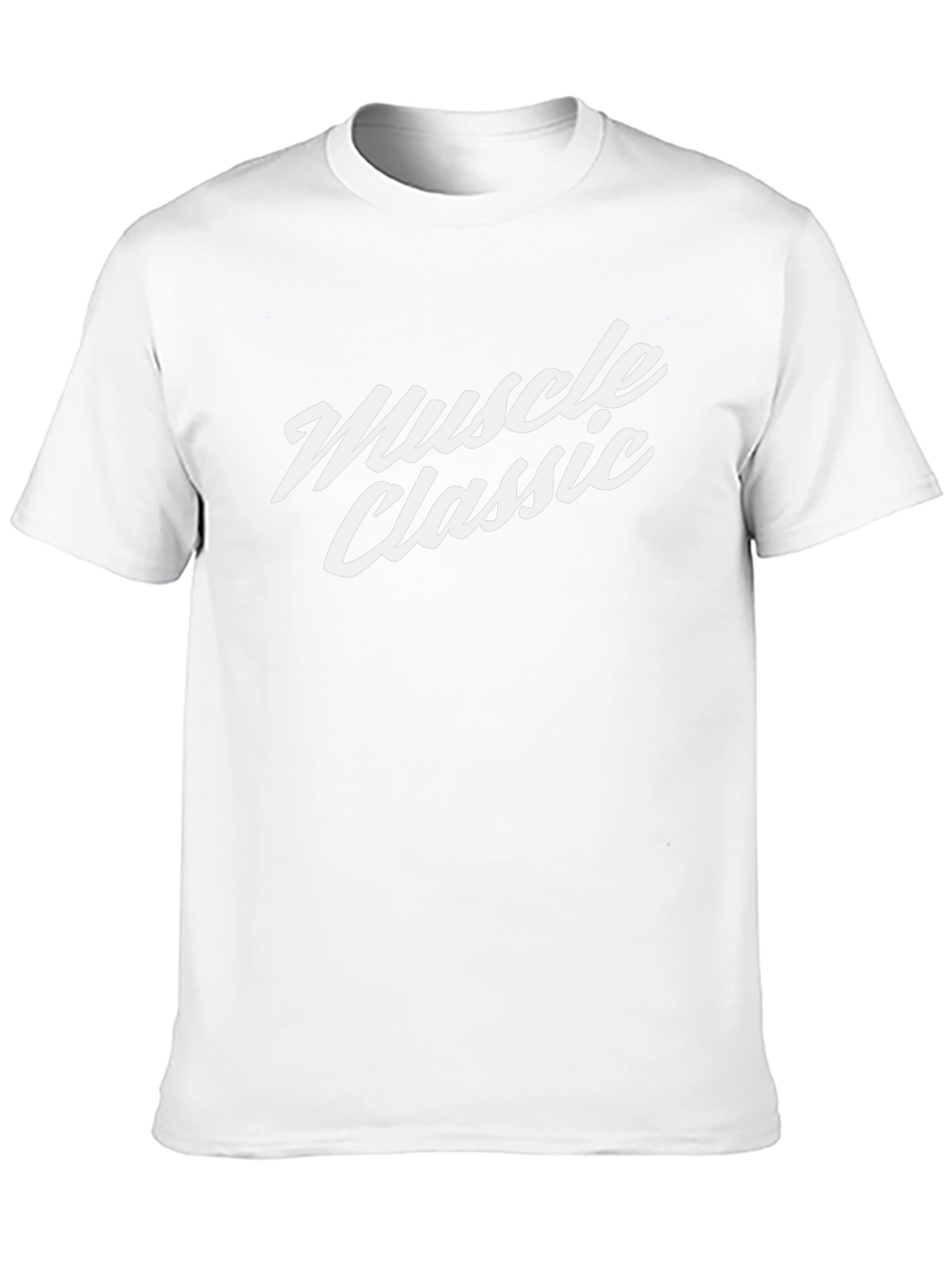 Muscle Classic Black T-Shirt - Premium Cotton