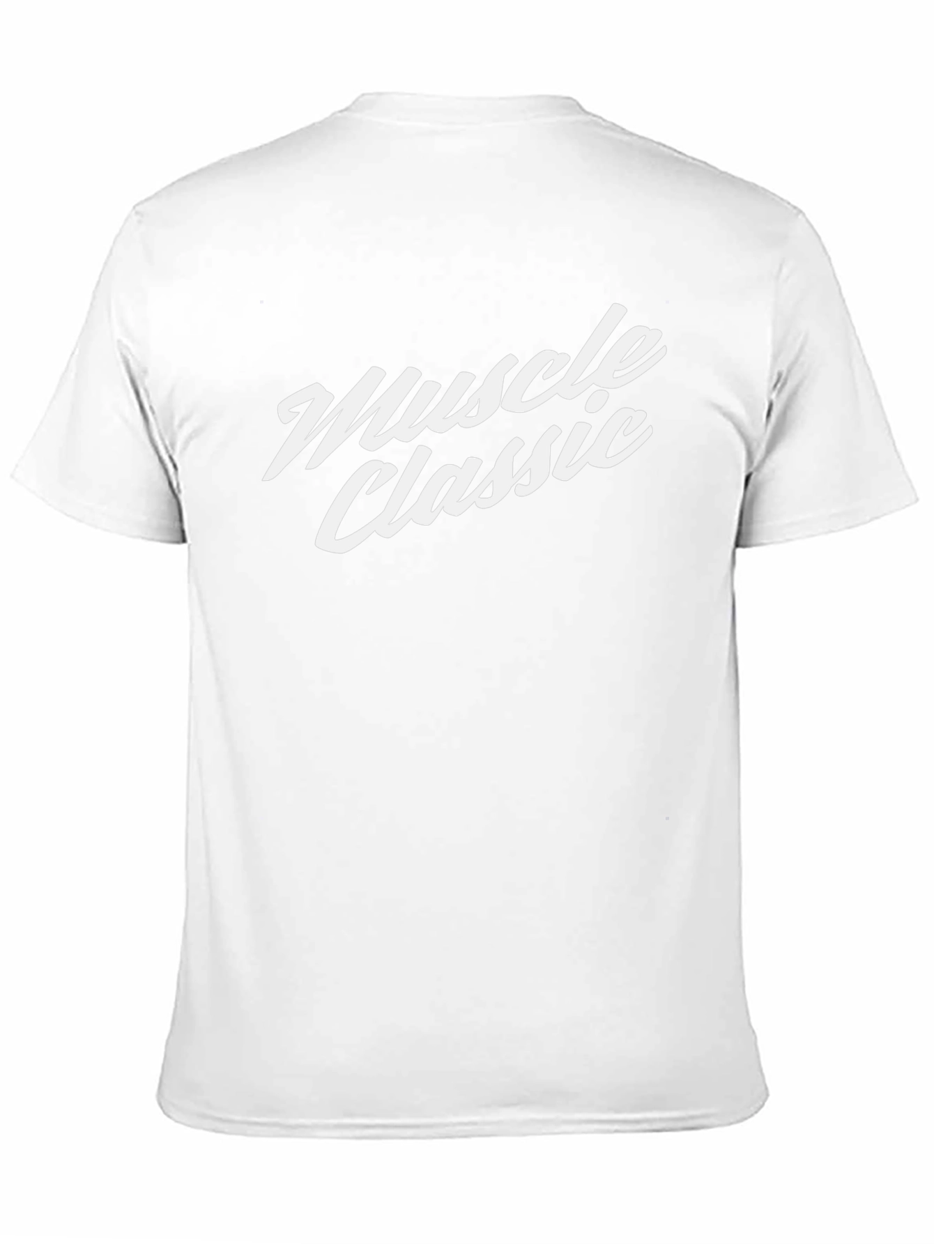 Muscle Classic Black T-Shirt - Premium Cotton