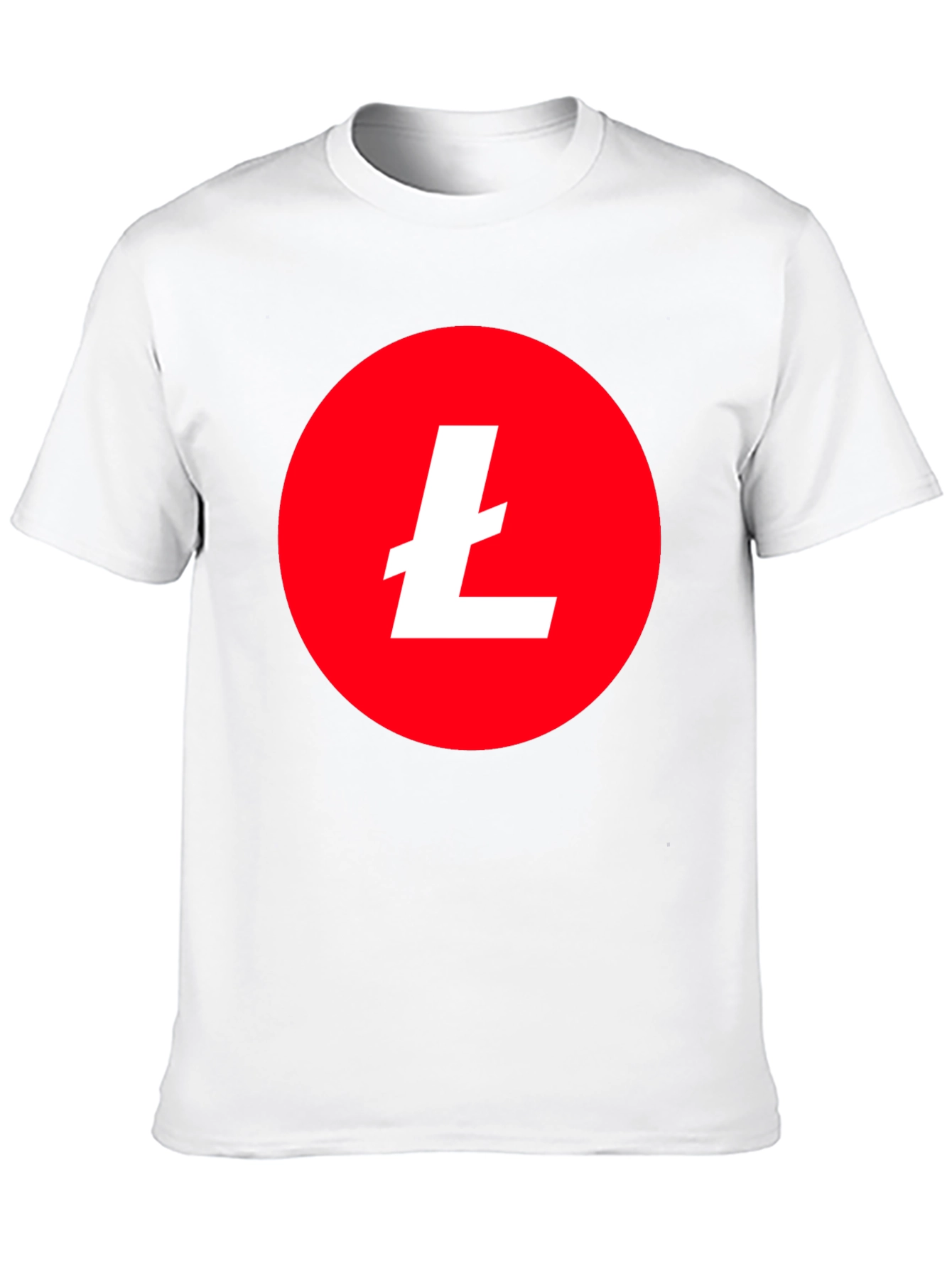 Litecoin Logo T-Shirt - Crypto Currency Tee