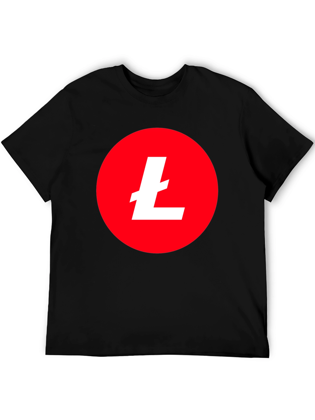 Litecoin Logo T-Shirt - Crypto Currency Tee