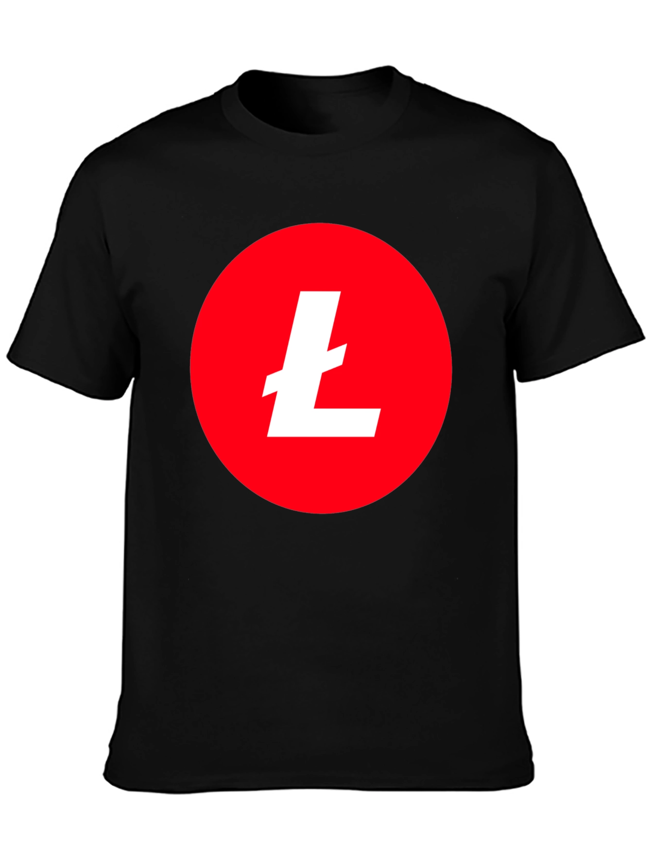 Litecoin Logo T-Shirt - Crypto Currency Tee