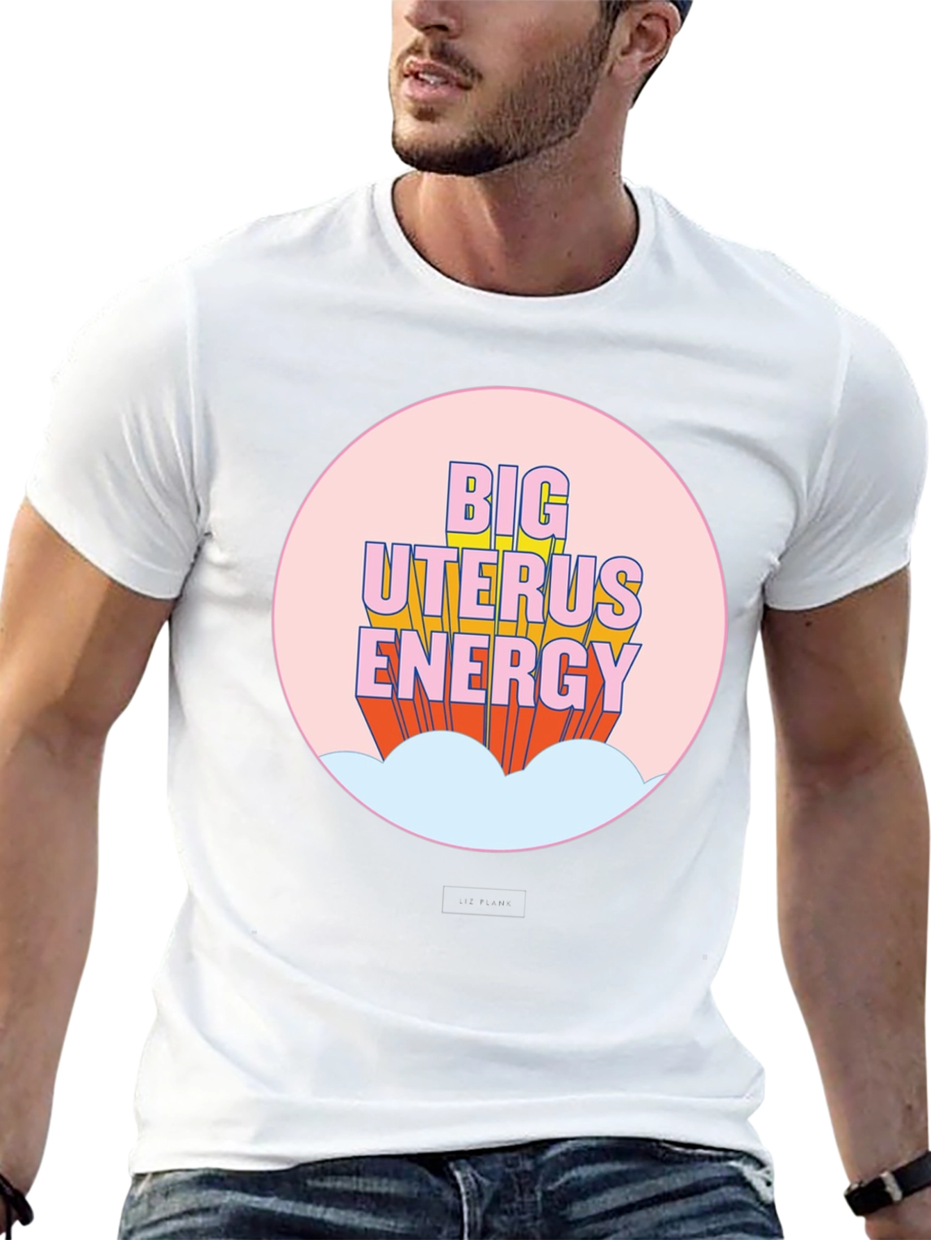 Big Uterus Energy Graphic Tee