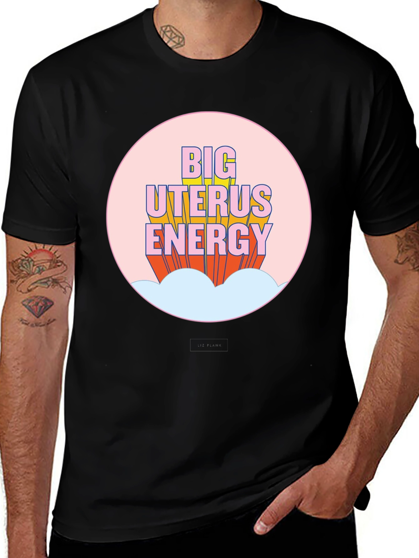 Big Uterus Energy Graphic Tee