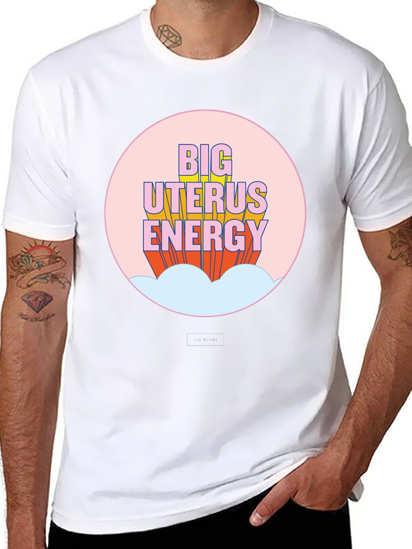 Big Uterus Energy Graphic Tee