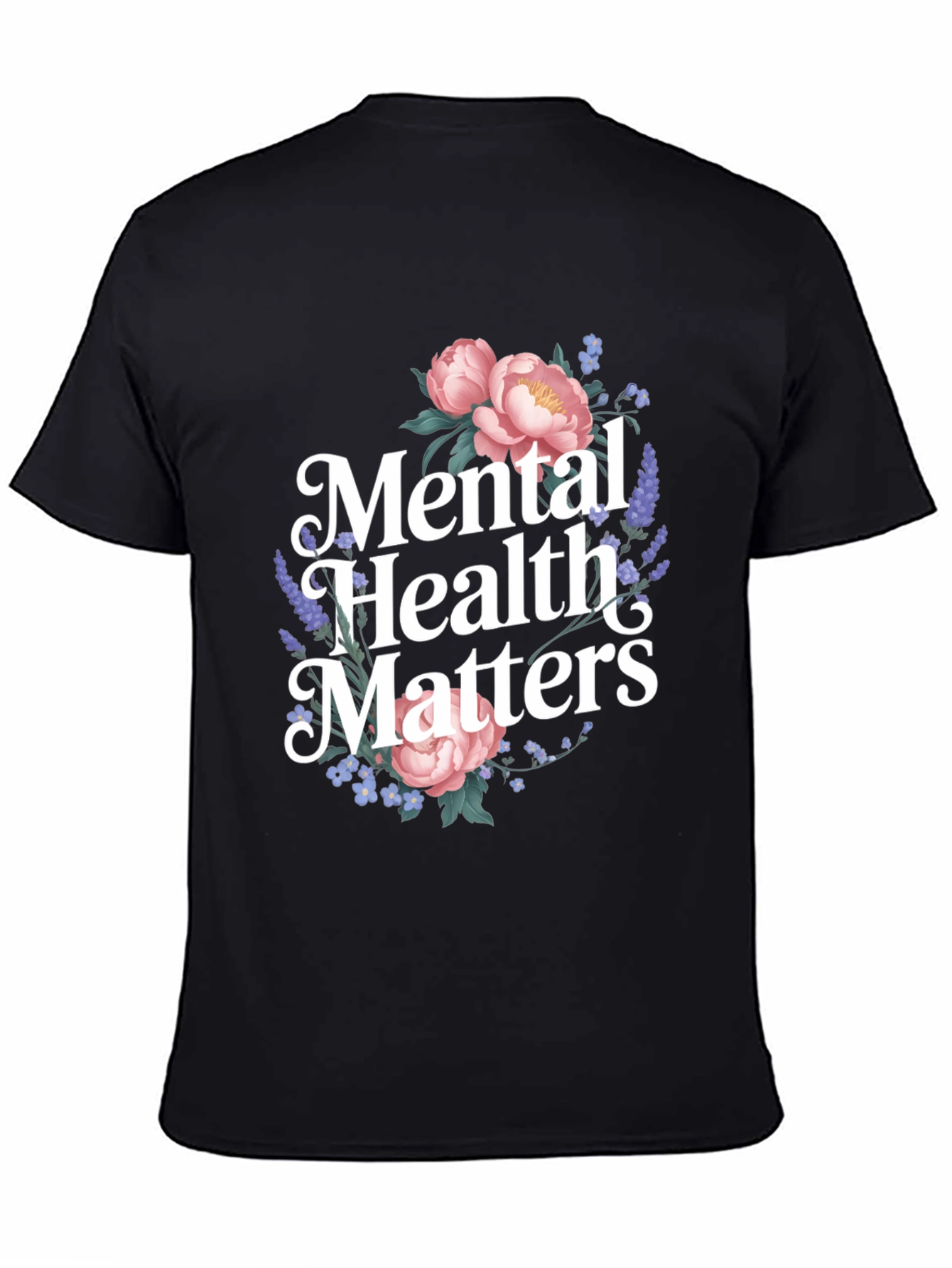 Mental Health Matters Floral T-Shirt