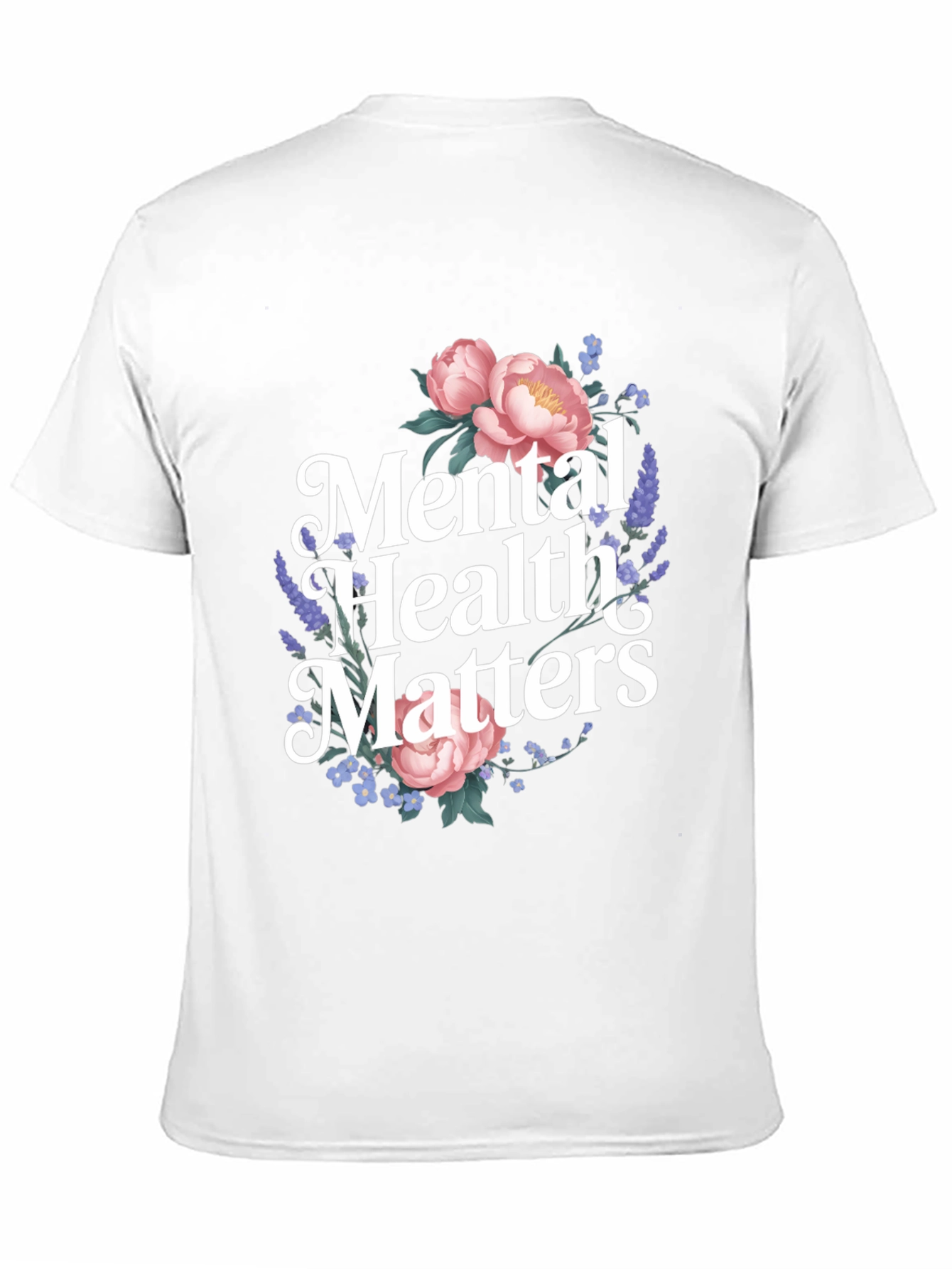Mental Health Matters Floral T-Shirt