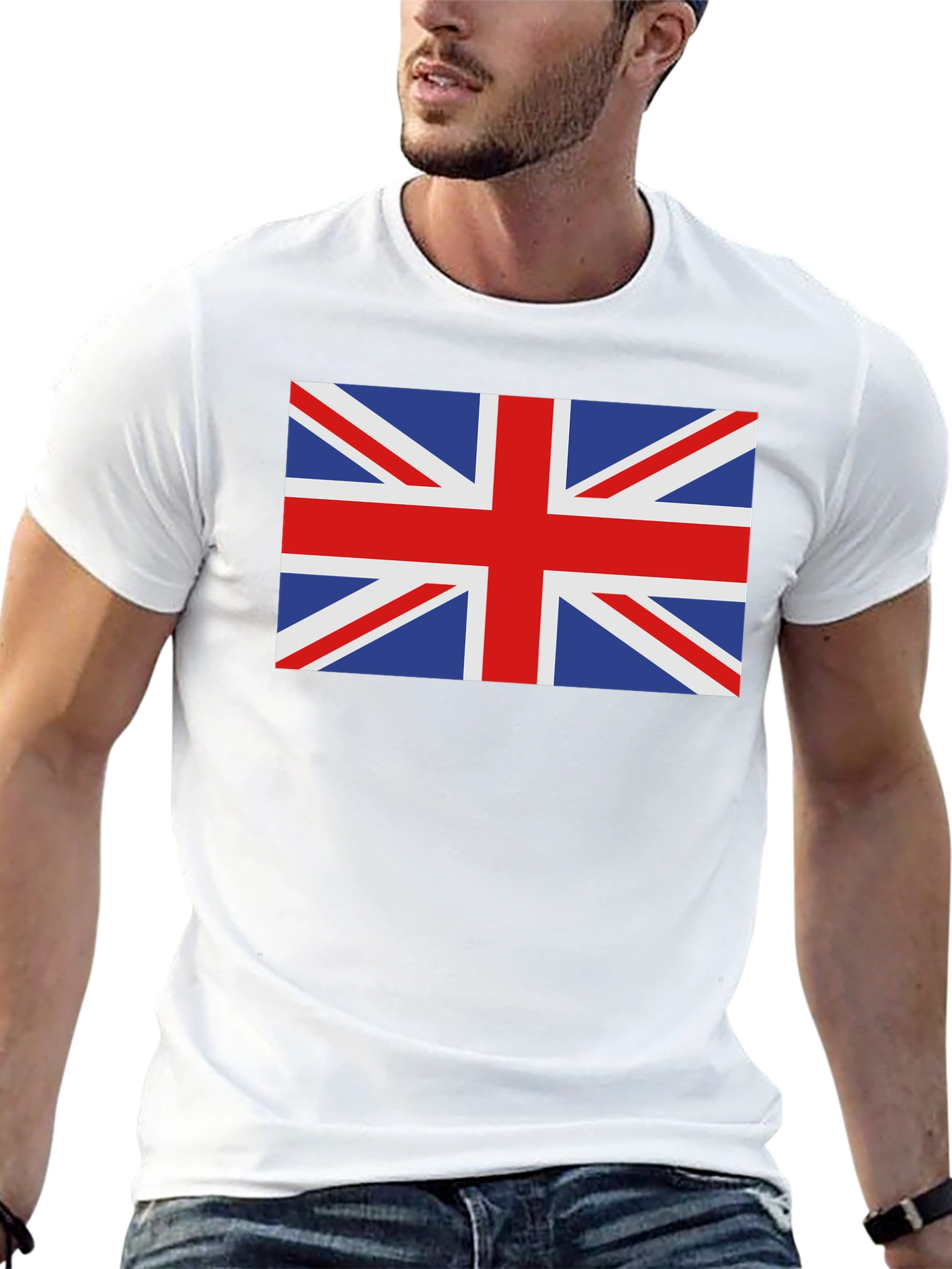 Union Jack Black T-Shirt