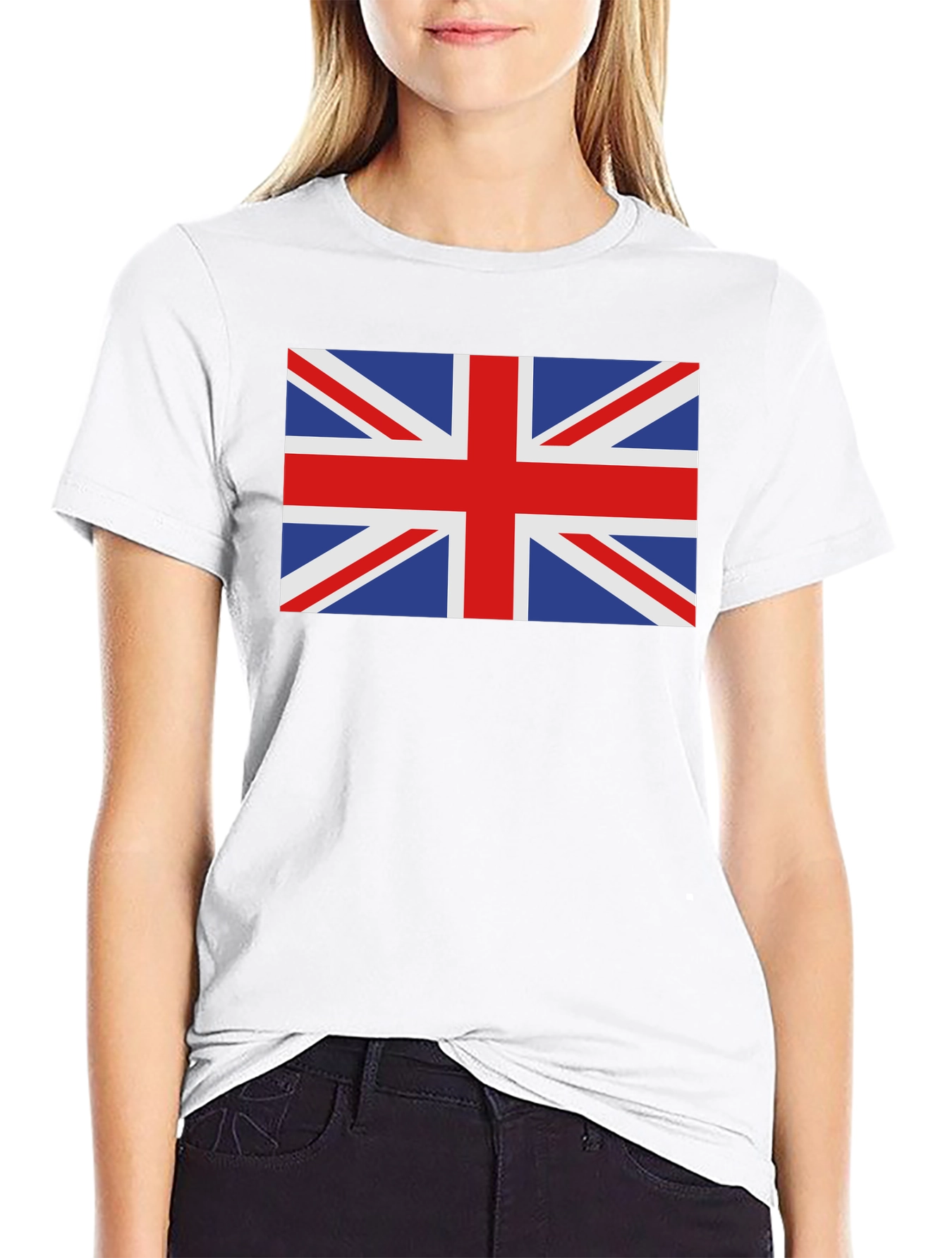 Union Jack Black T-Shirt