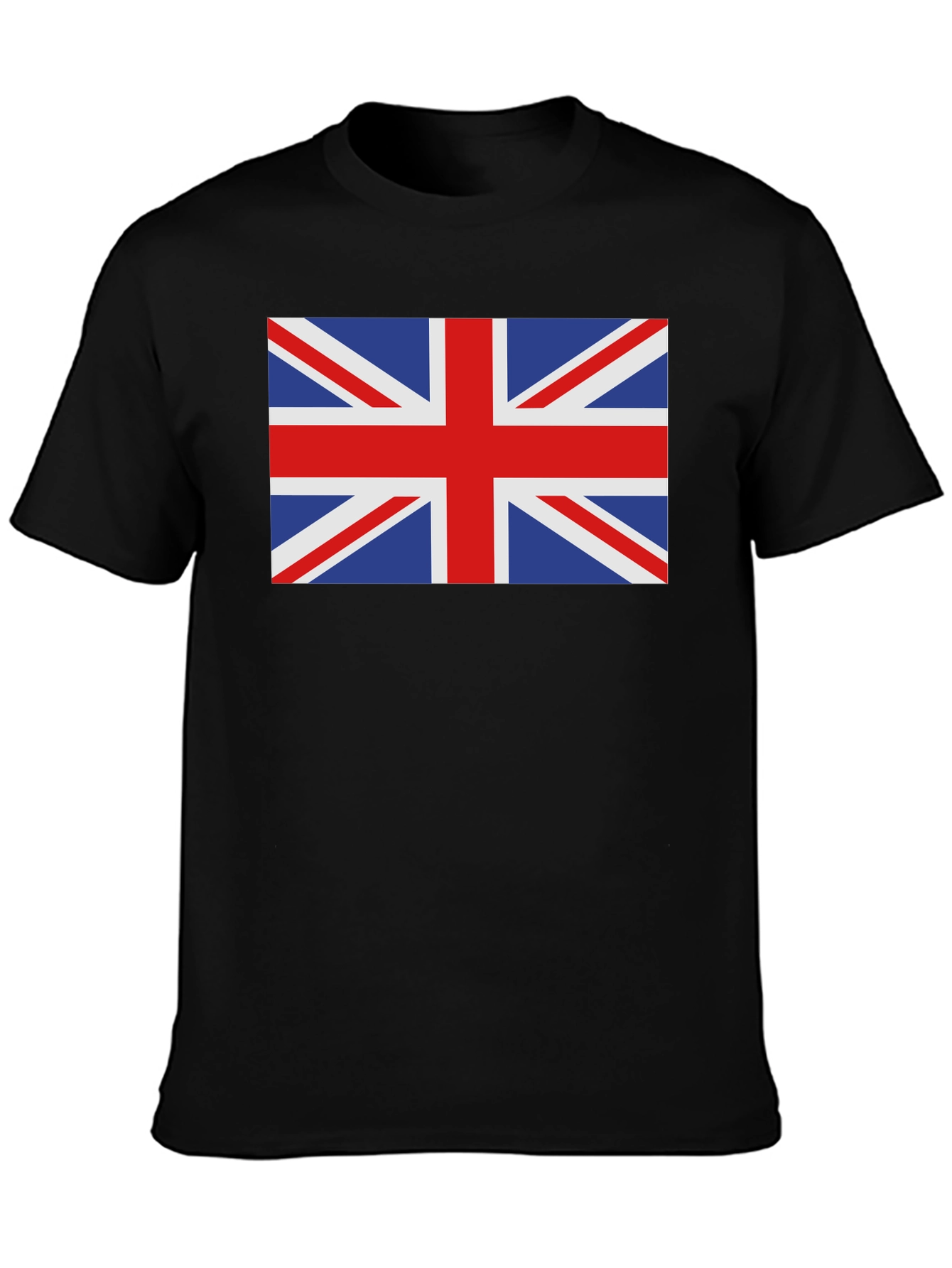 Union Jack Black T-Shirt