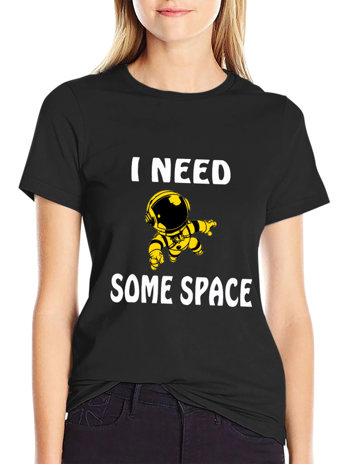 I Need Some Space Astronaut Graphic T-Shirt